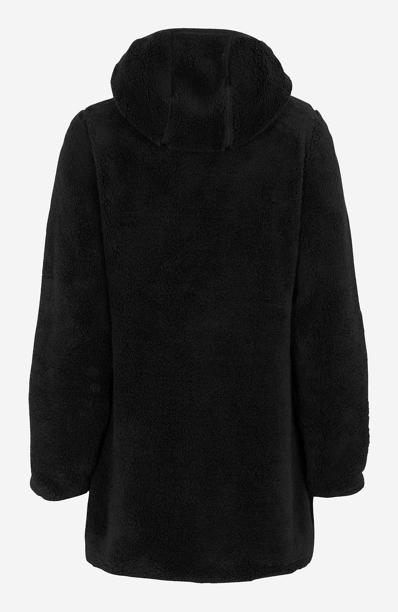 Kodikas fleece-takki hupulla