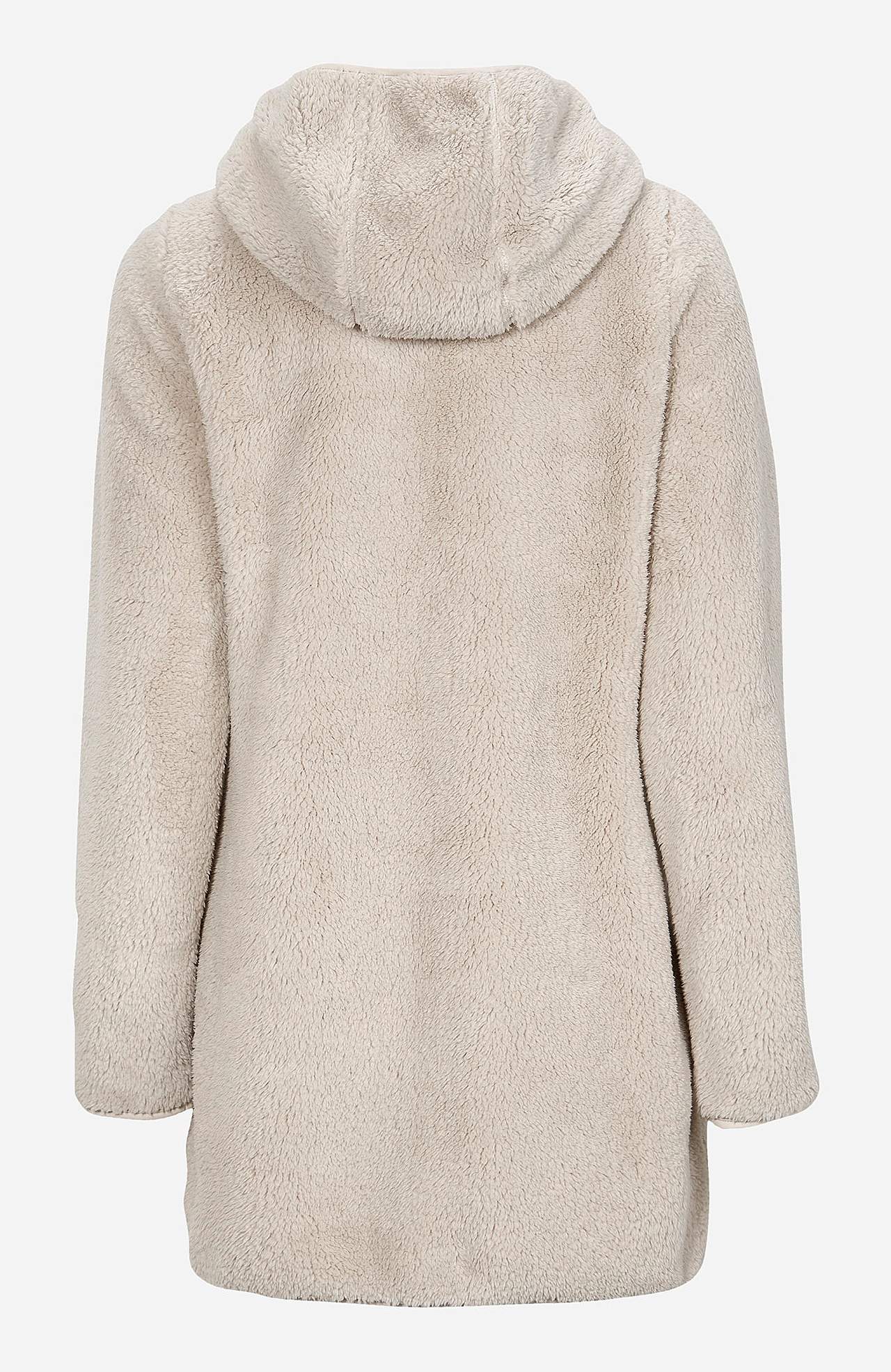 Kodikas fleece-takki hupulla