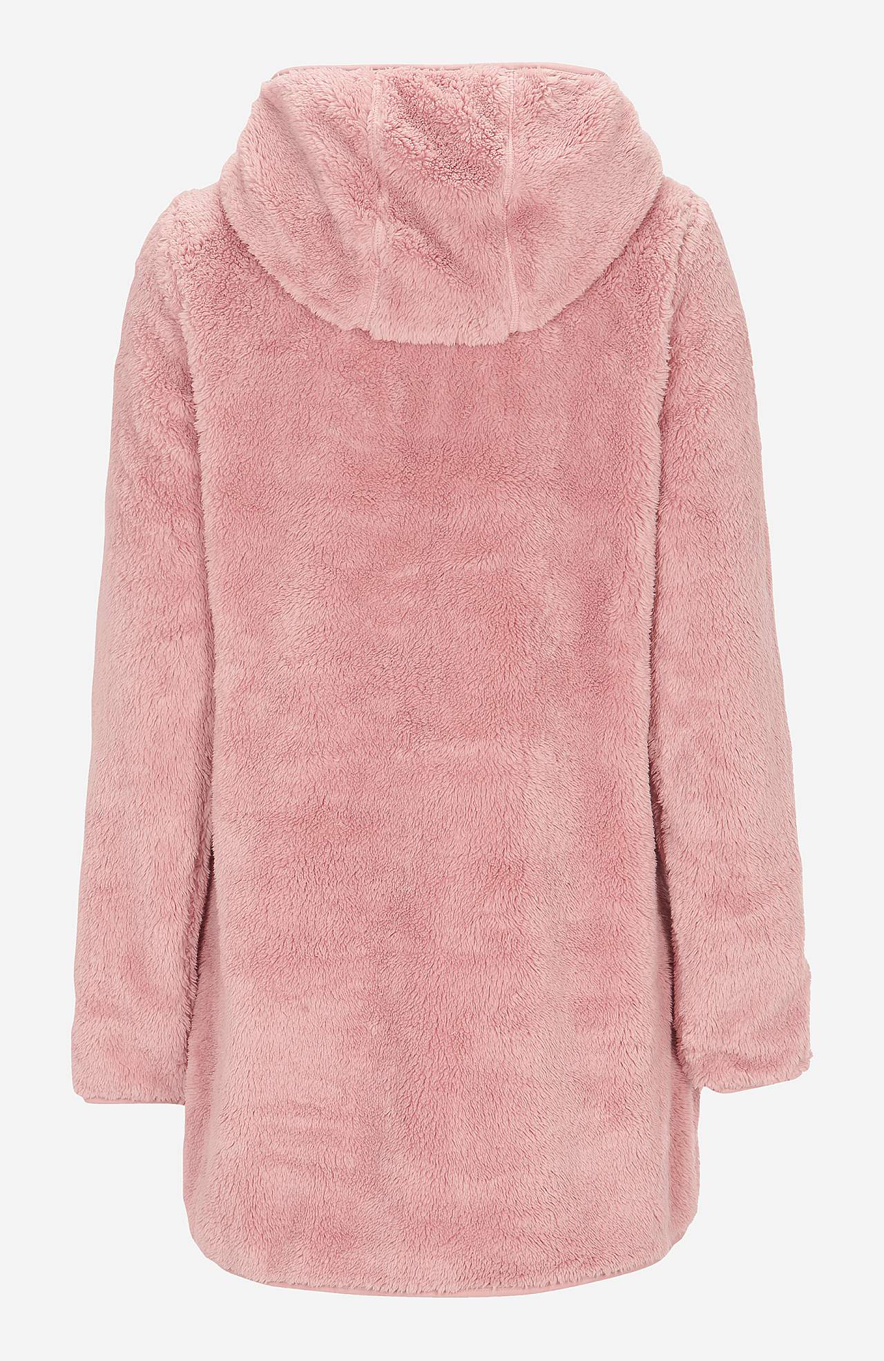 Kodikas fleece-takki hupulla