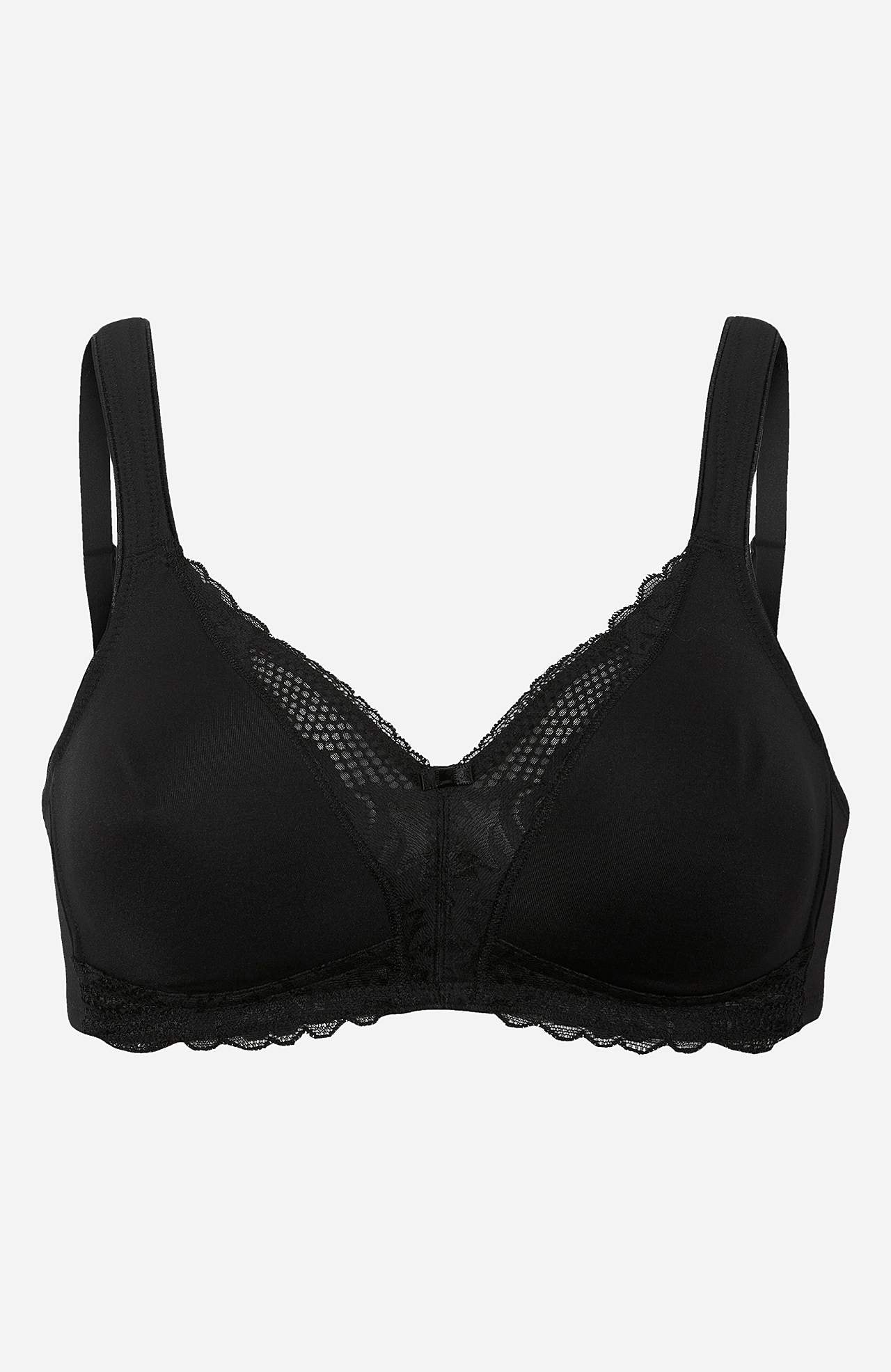 Kaarituettomat rintaliivit Modern Lace+Cotton