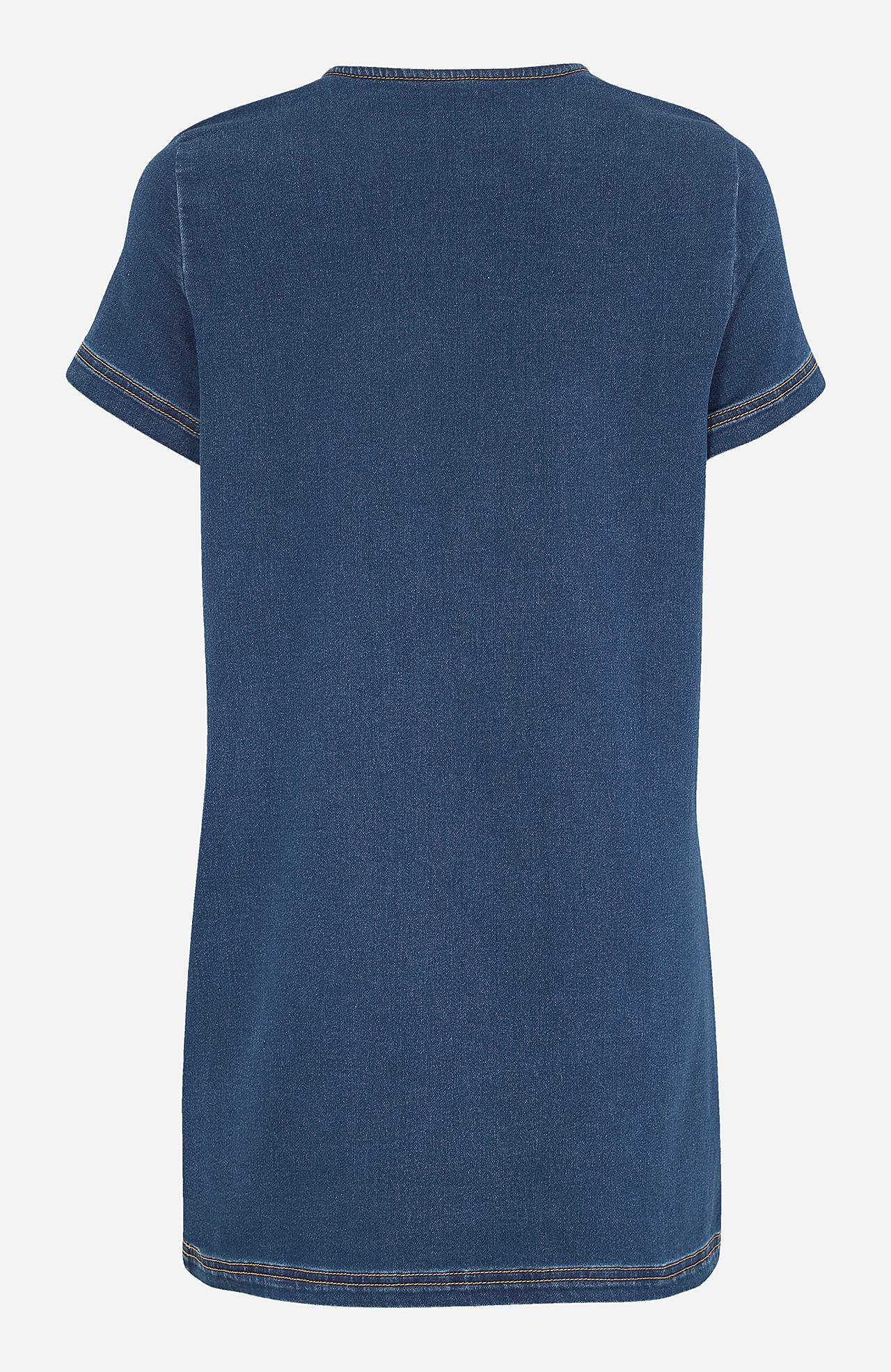 Lyhythihainen denimtunika Olina