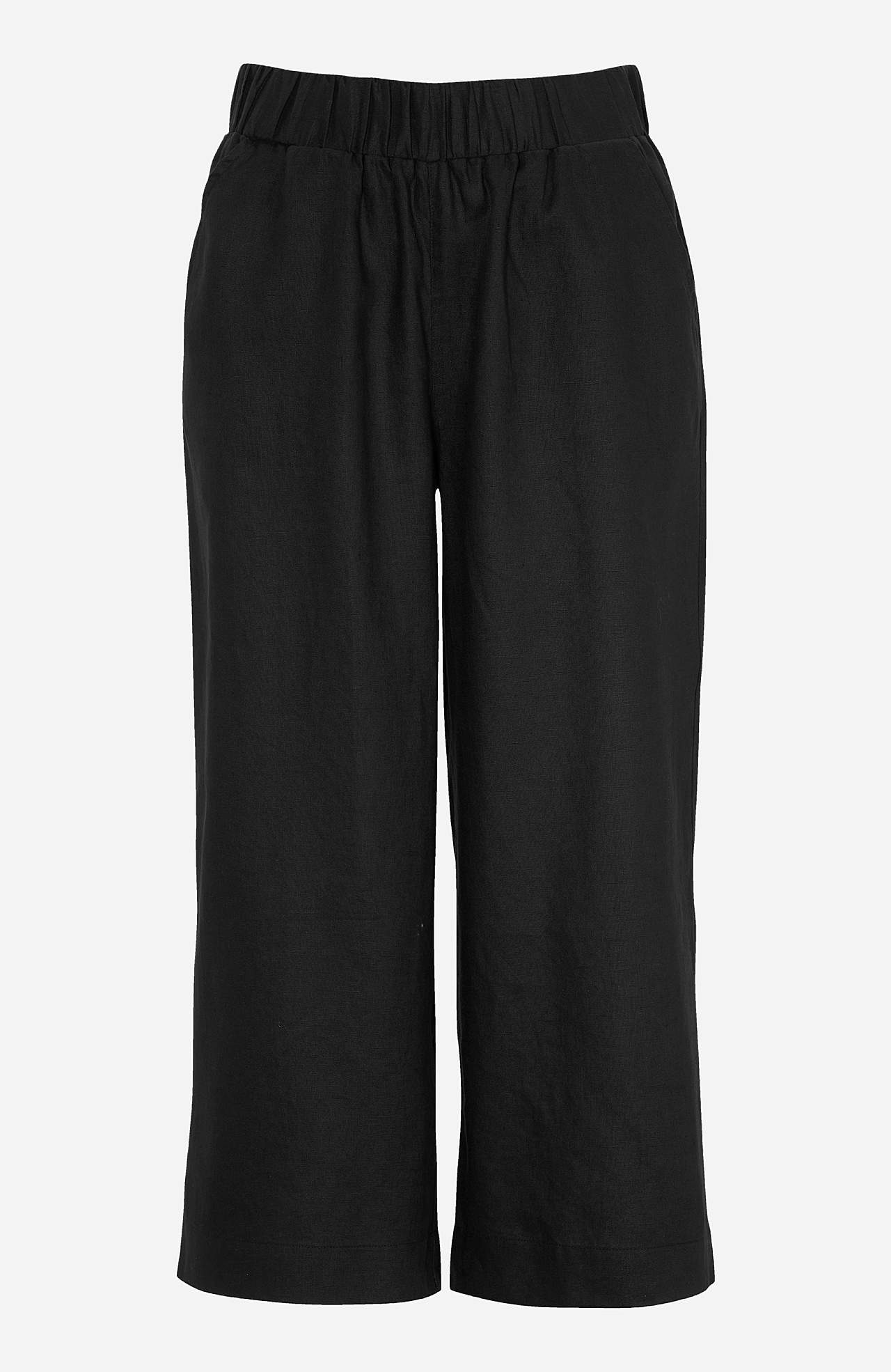 Culottehousut Premium pellavasta