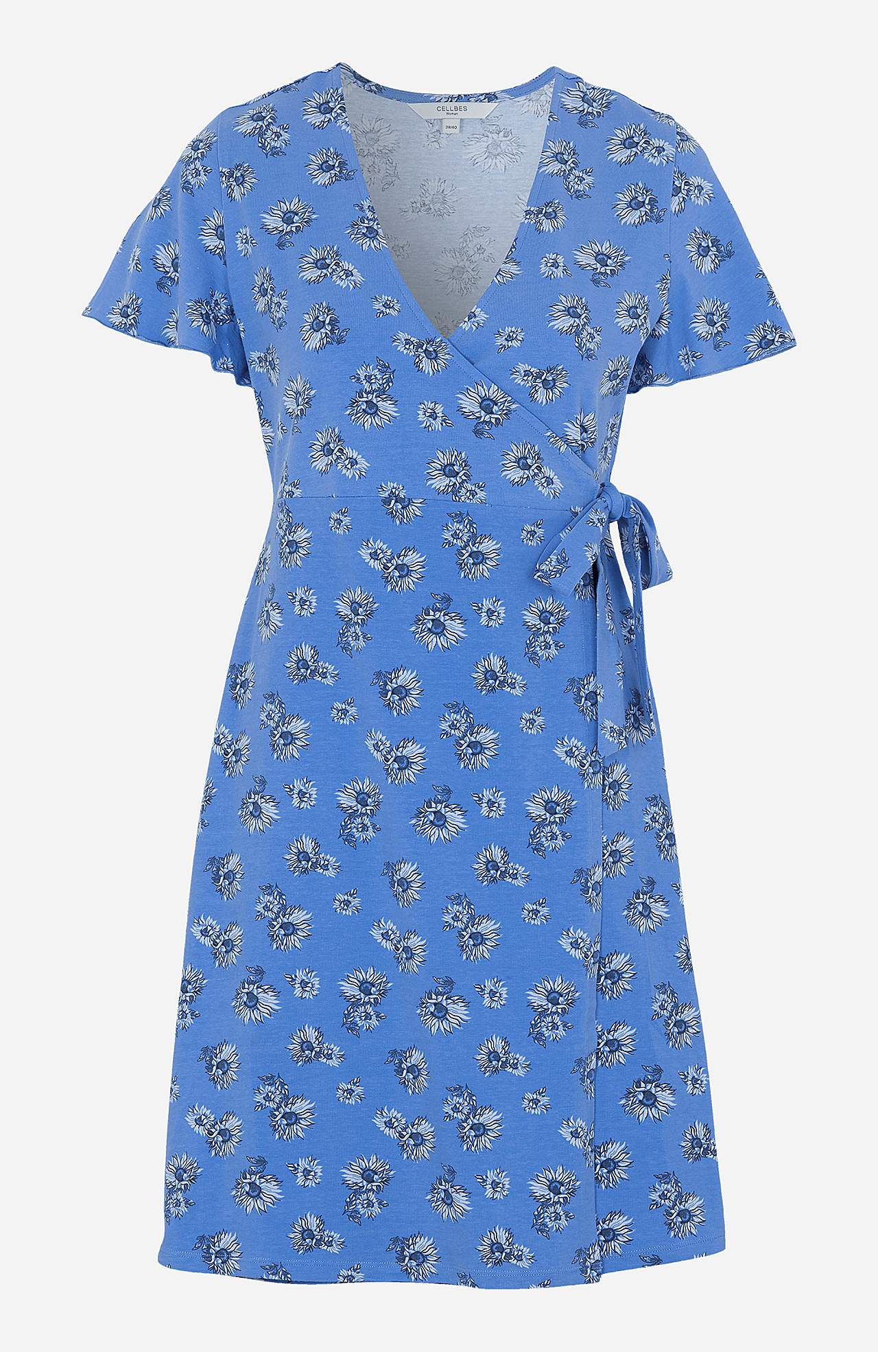 Kukallinen kietaisumekko Hedda