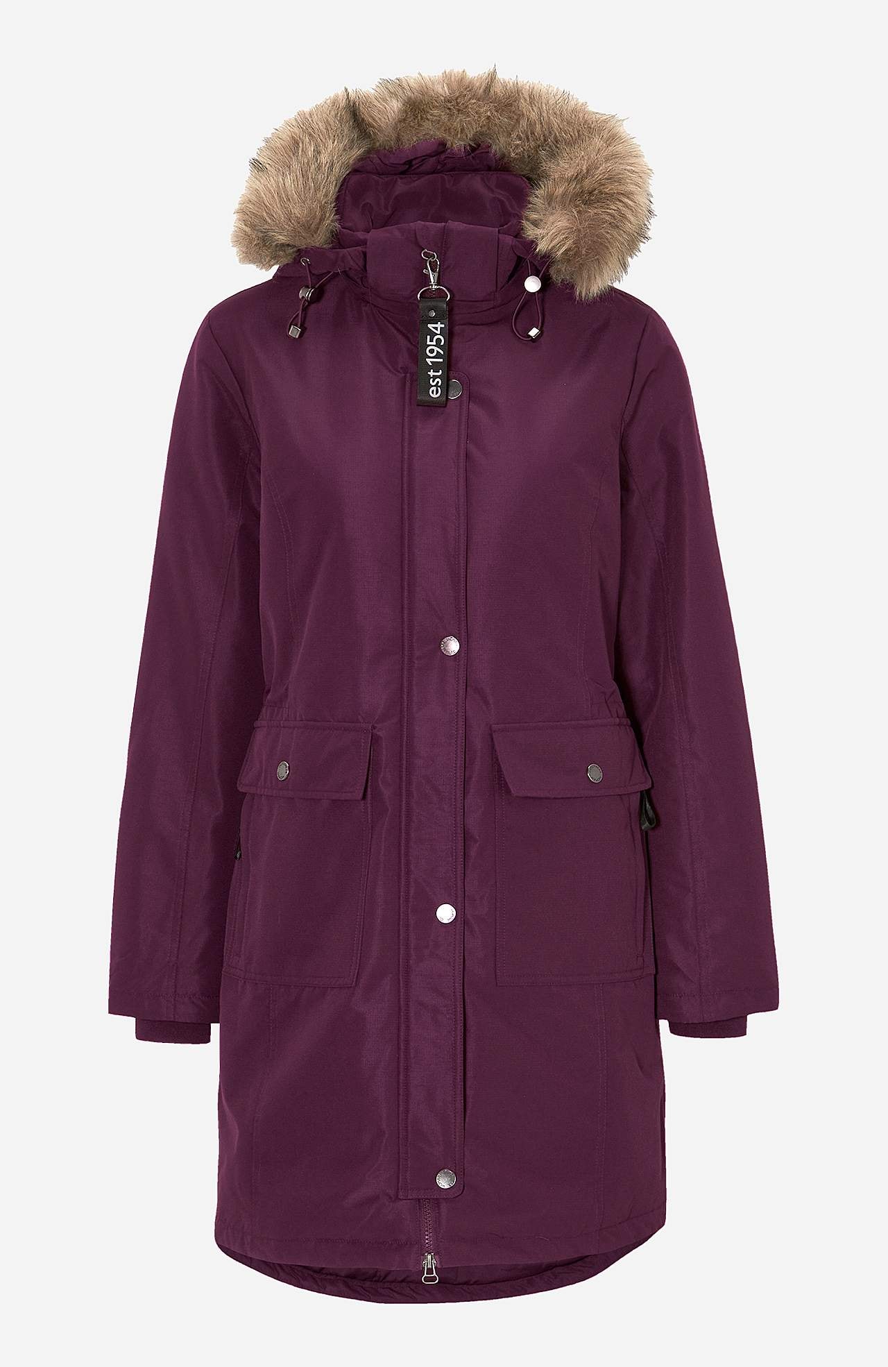 Vuorattu parka Ice