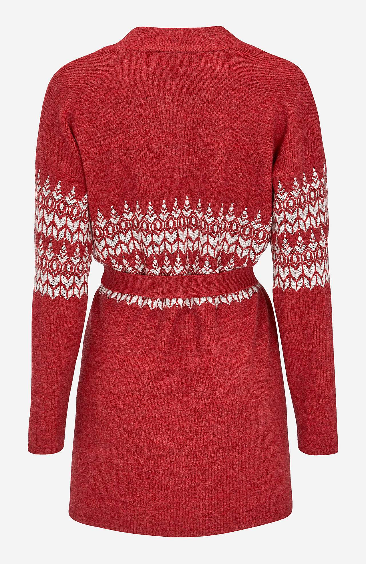 Jacquard-kudottu neuletakki Bonnie