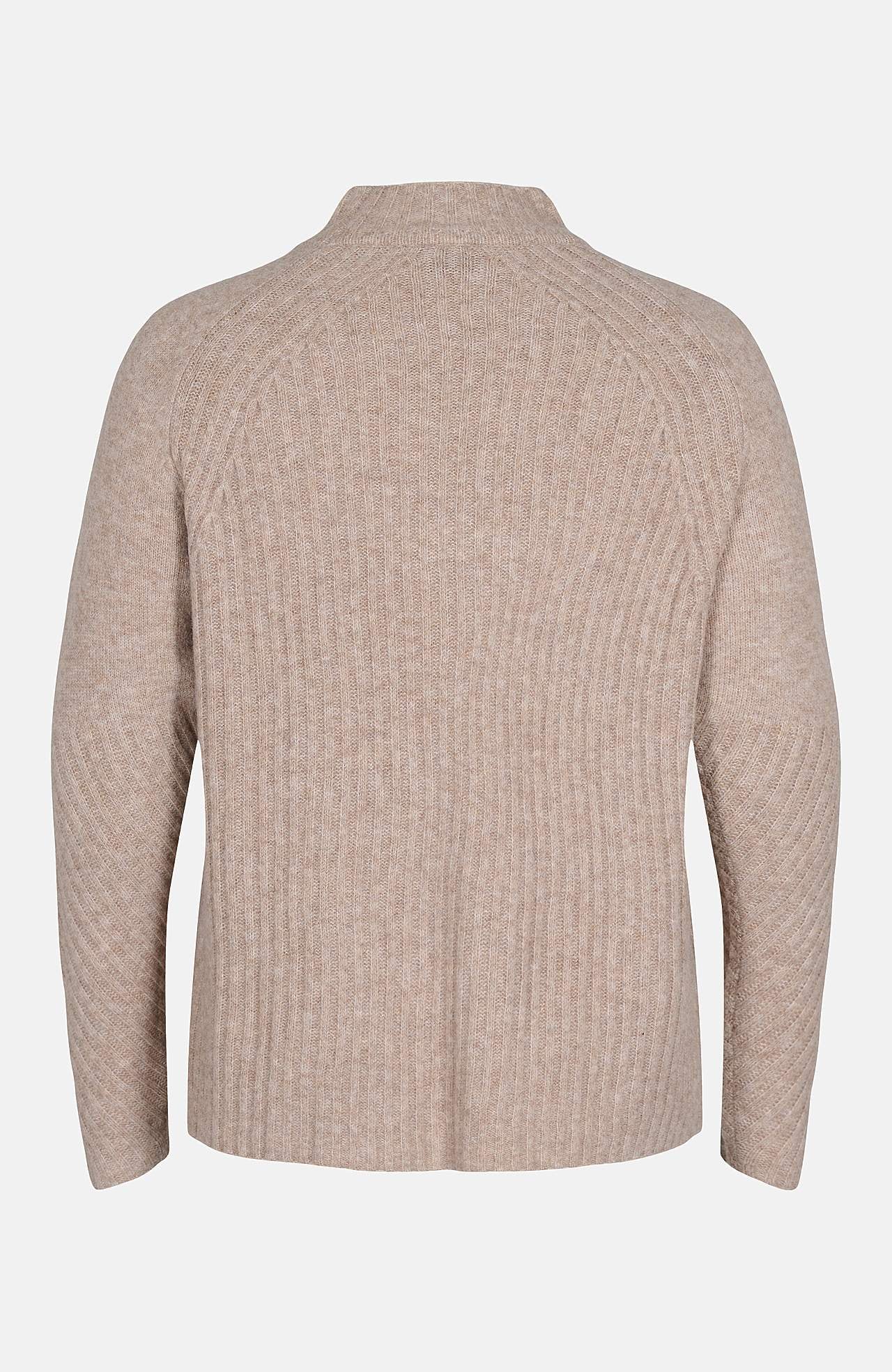 Joustinneulottu paita korkealla pääntiellä Comfy