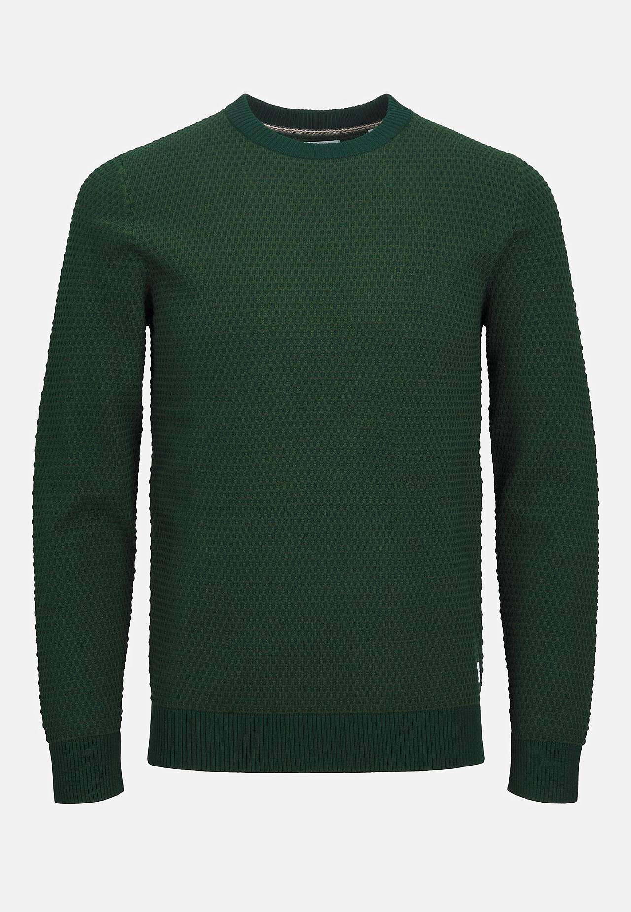 Rakenneneulottu puuvillapusero