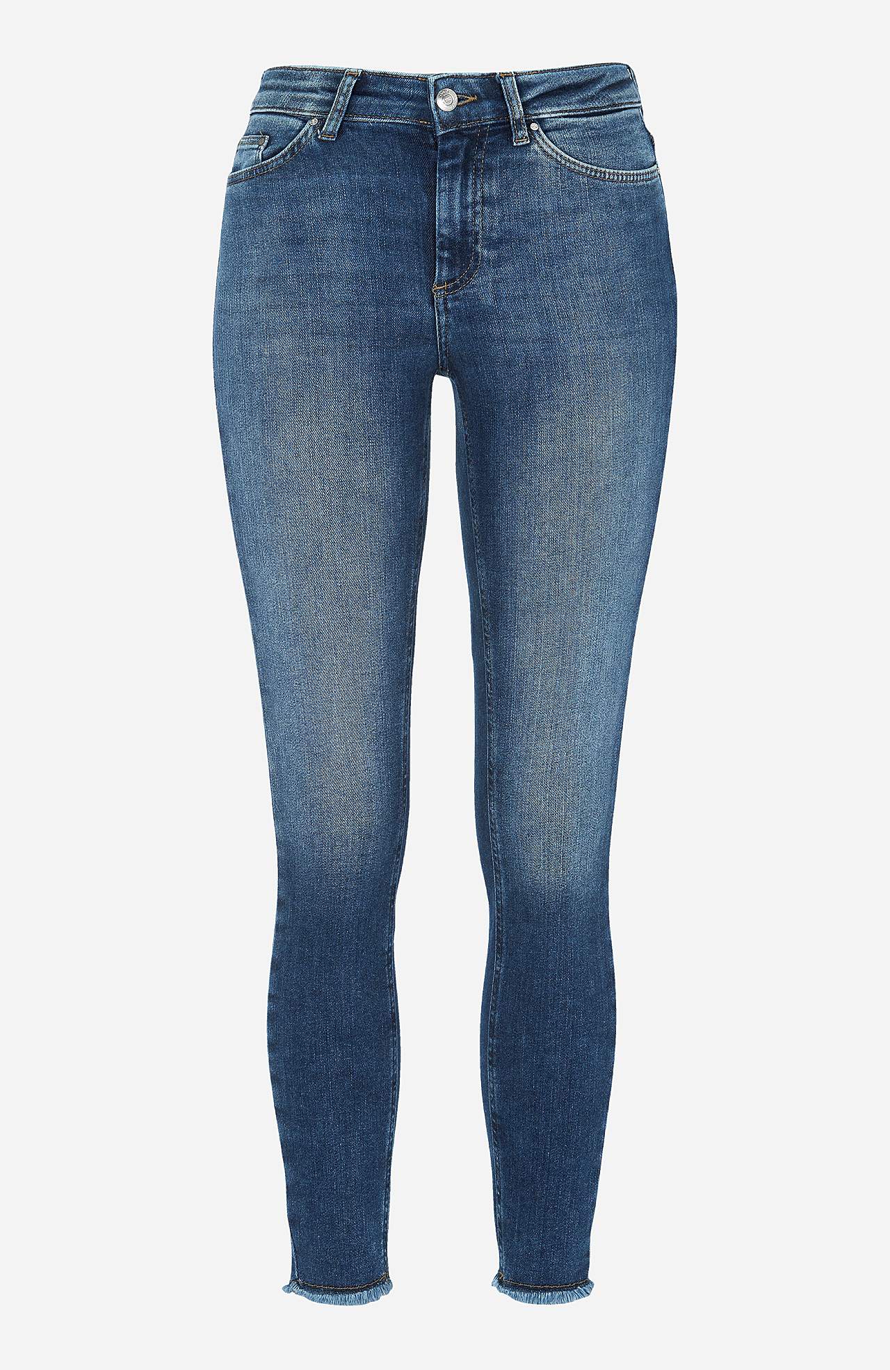 Erittäin joustavat nilkkapituiset farkut skinny-mallilla Blush
