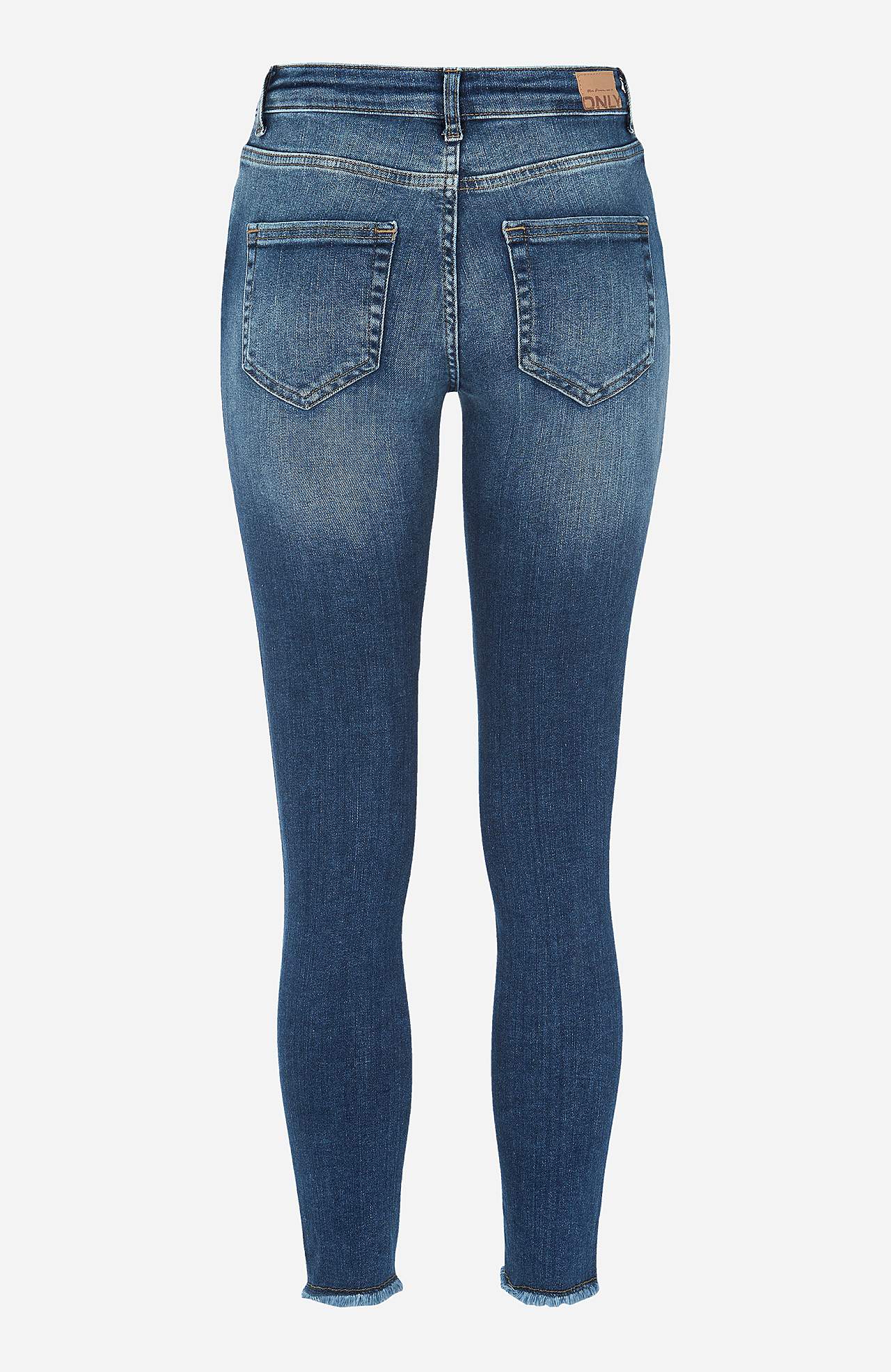 Erittäin joustavat nilkkapituiset farkut skinny-mallilla Blush