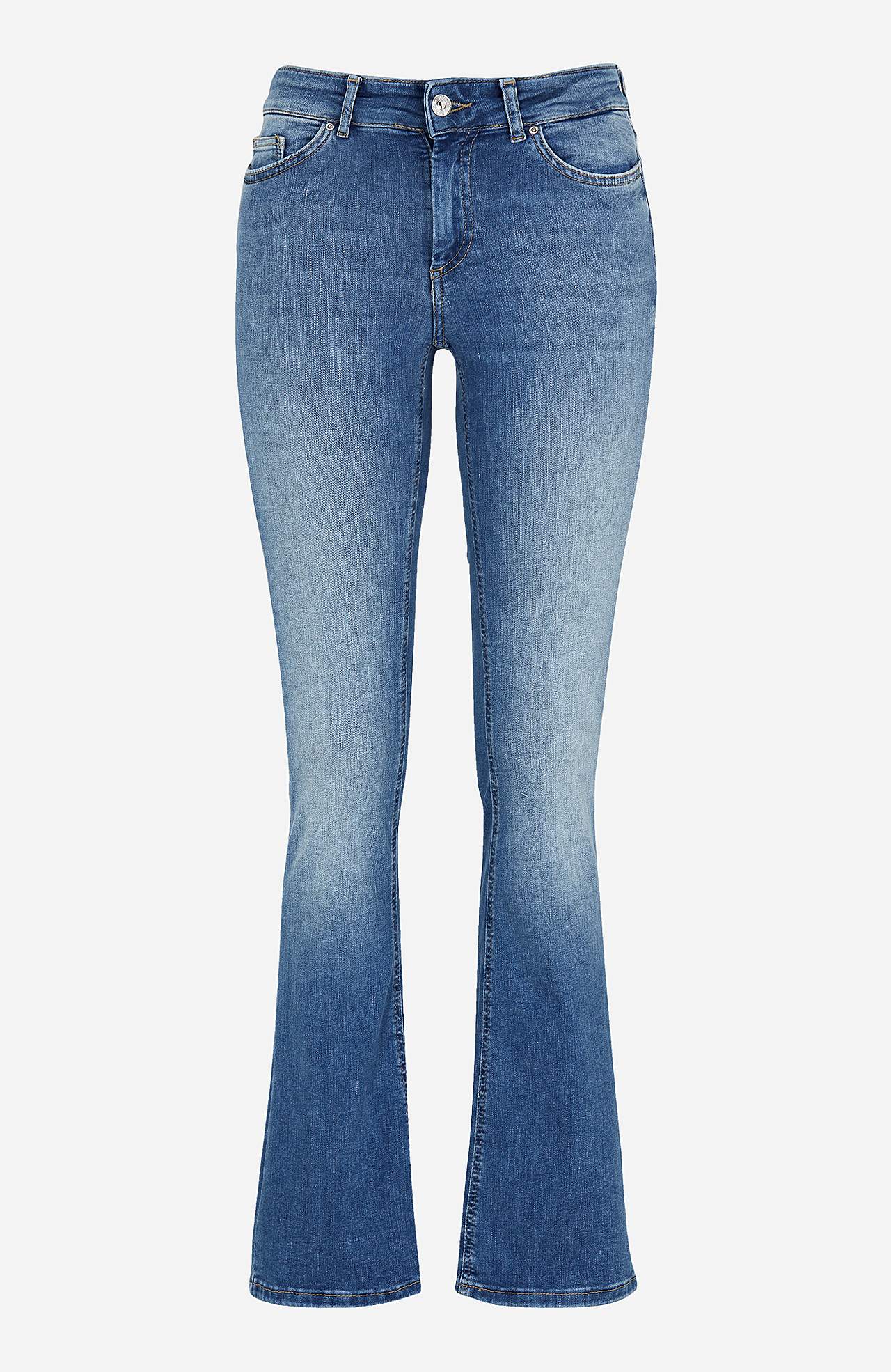 Mukavat, erittäin joustavat farkut Skinny flare blush