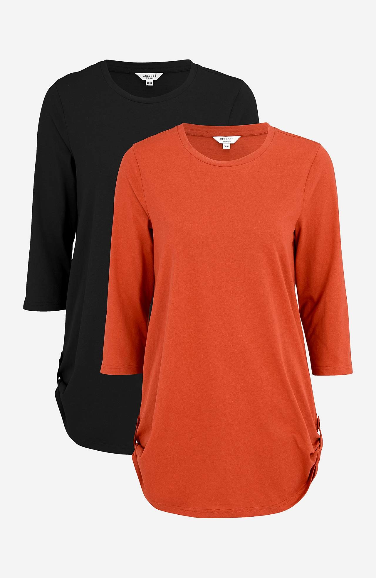 Trikootunika 3/4-hihalla Alexia 2 kpl/pakkaus