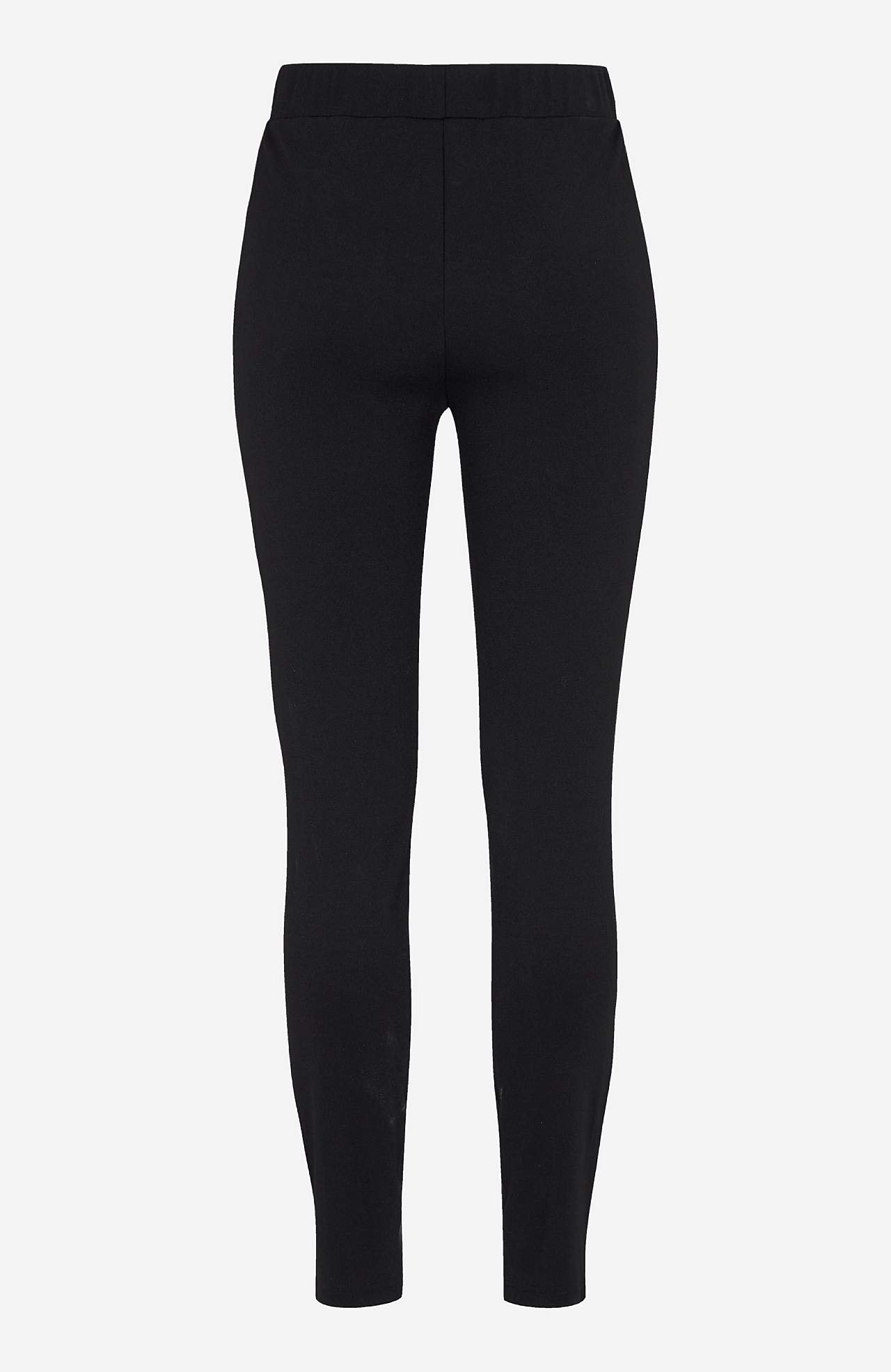 Leggingsit pinnoitetulla etuosalla