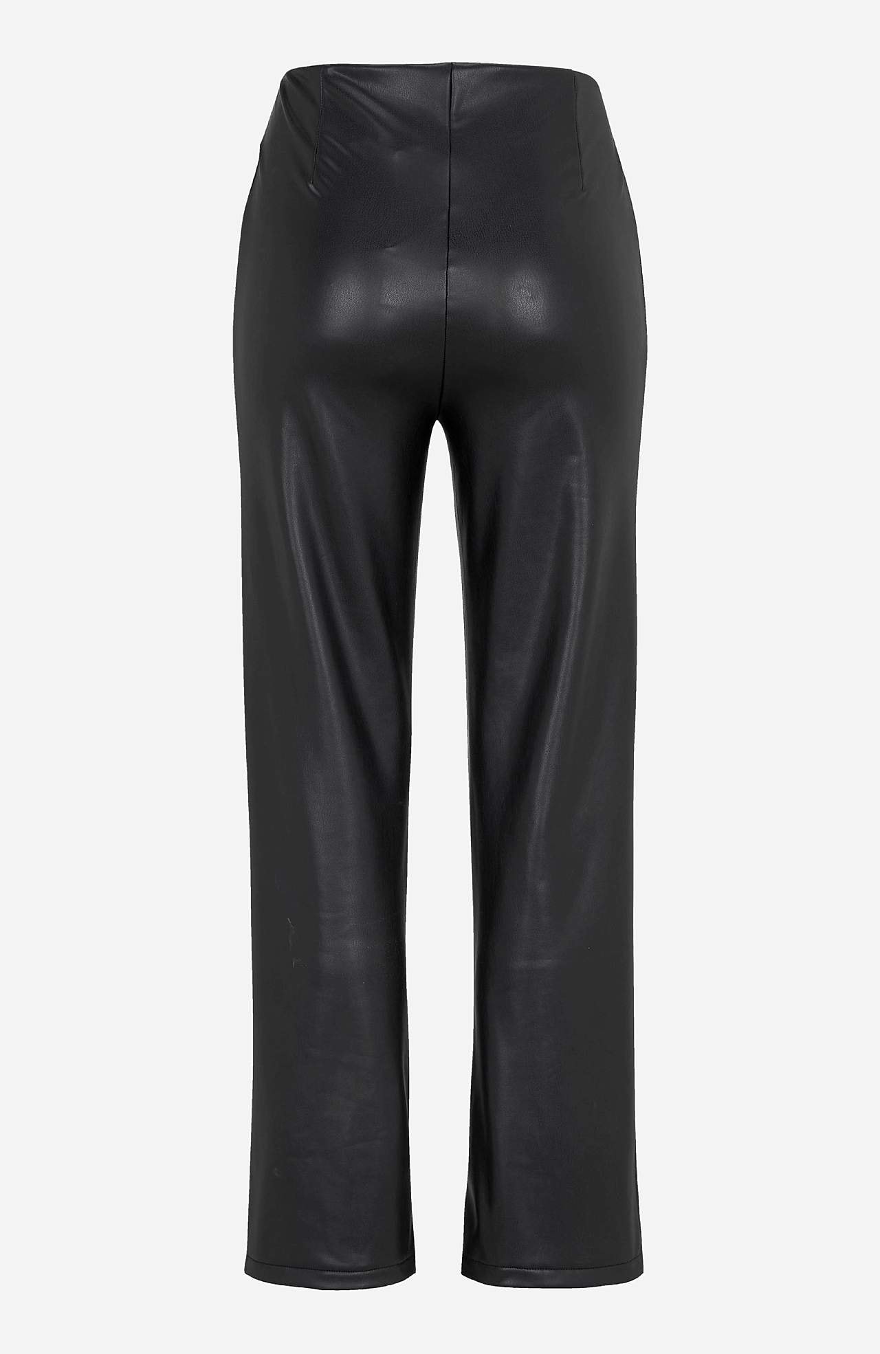 Pinnoitetut, leveälahkeiset leggingsit