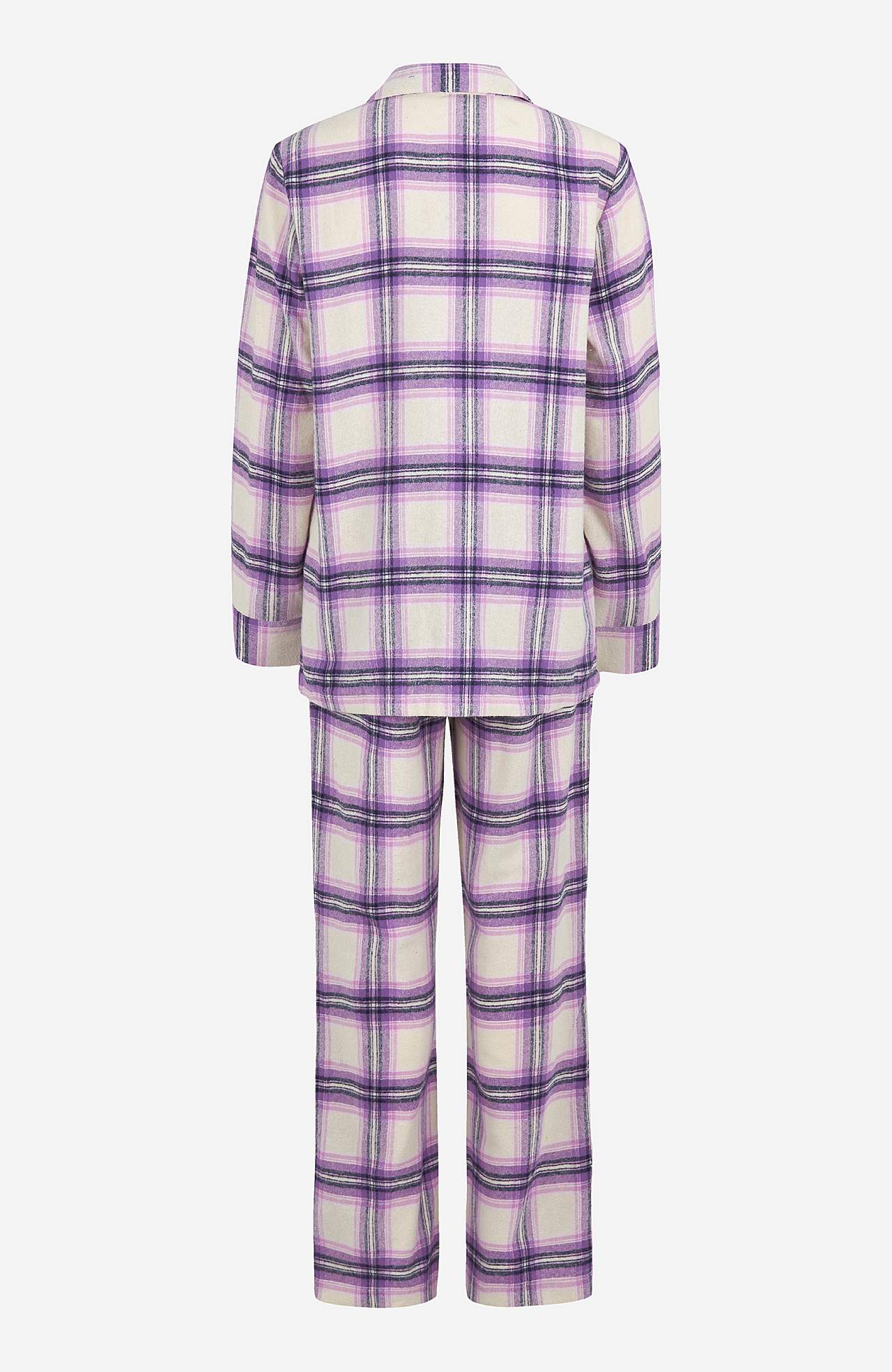 Ruudullinen pyjama flanellista Felicia