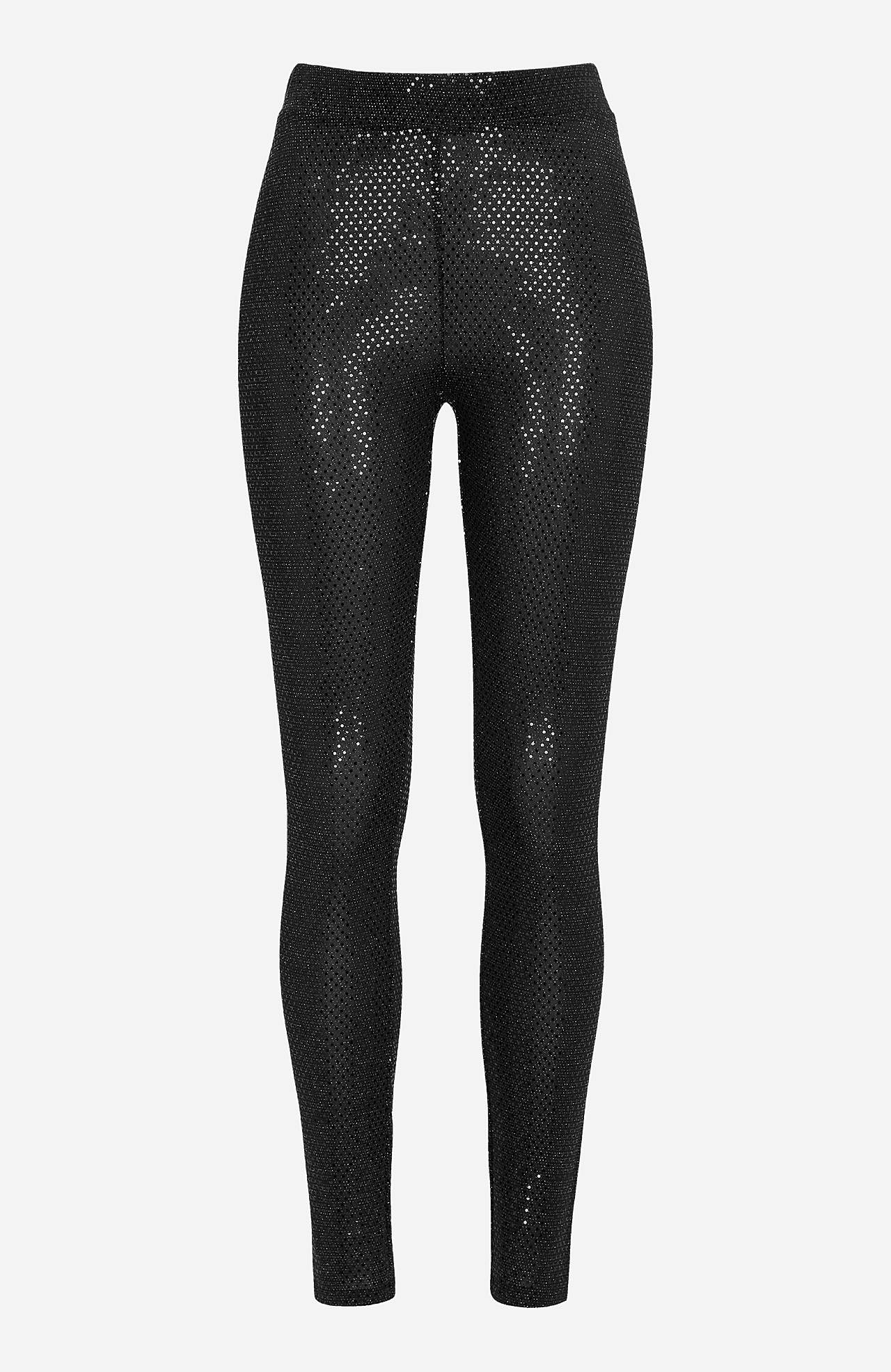 Leggingsit paljeteilla