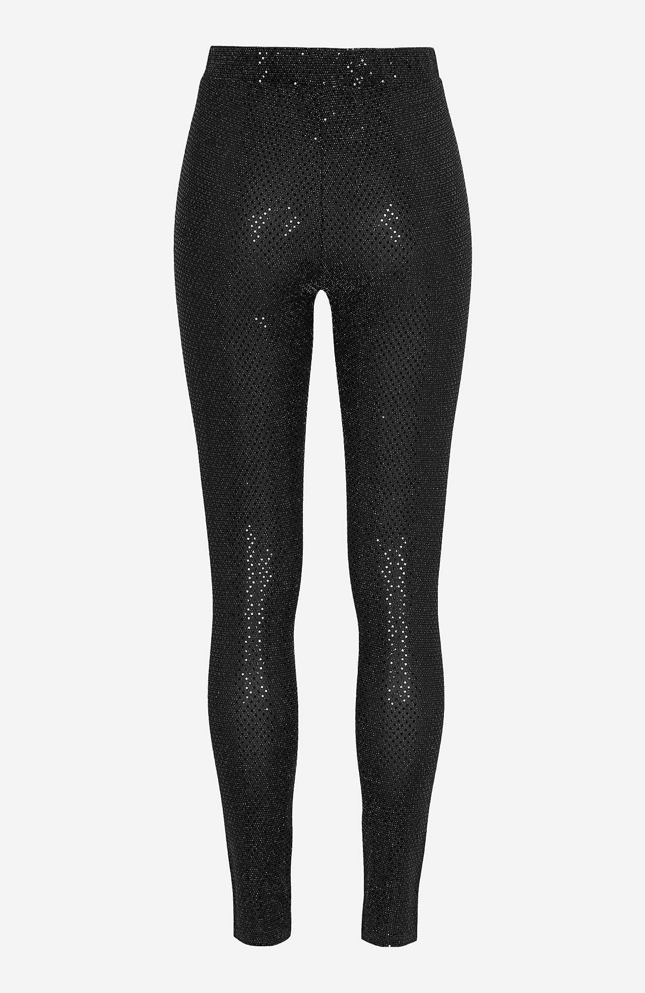 Leggingsit paljeteilla