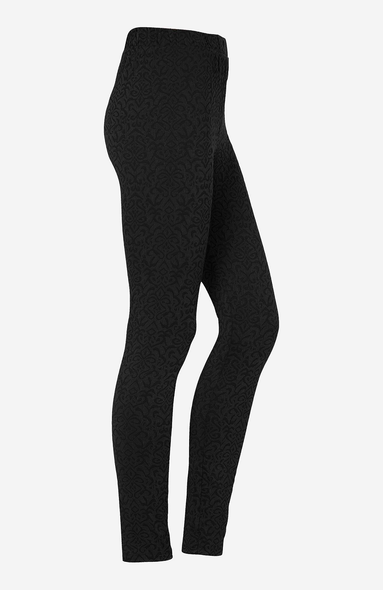 Leggingsit rakennekuviolla