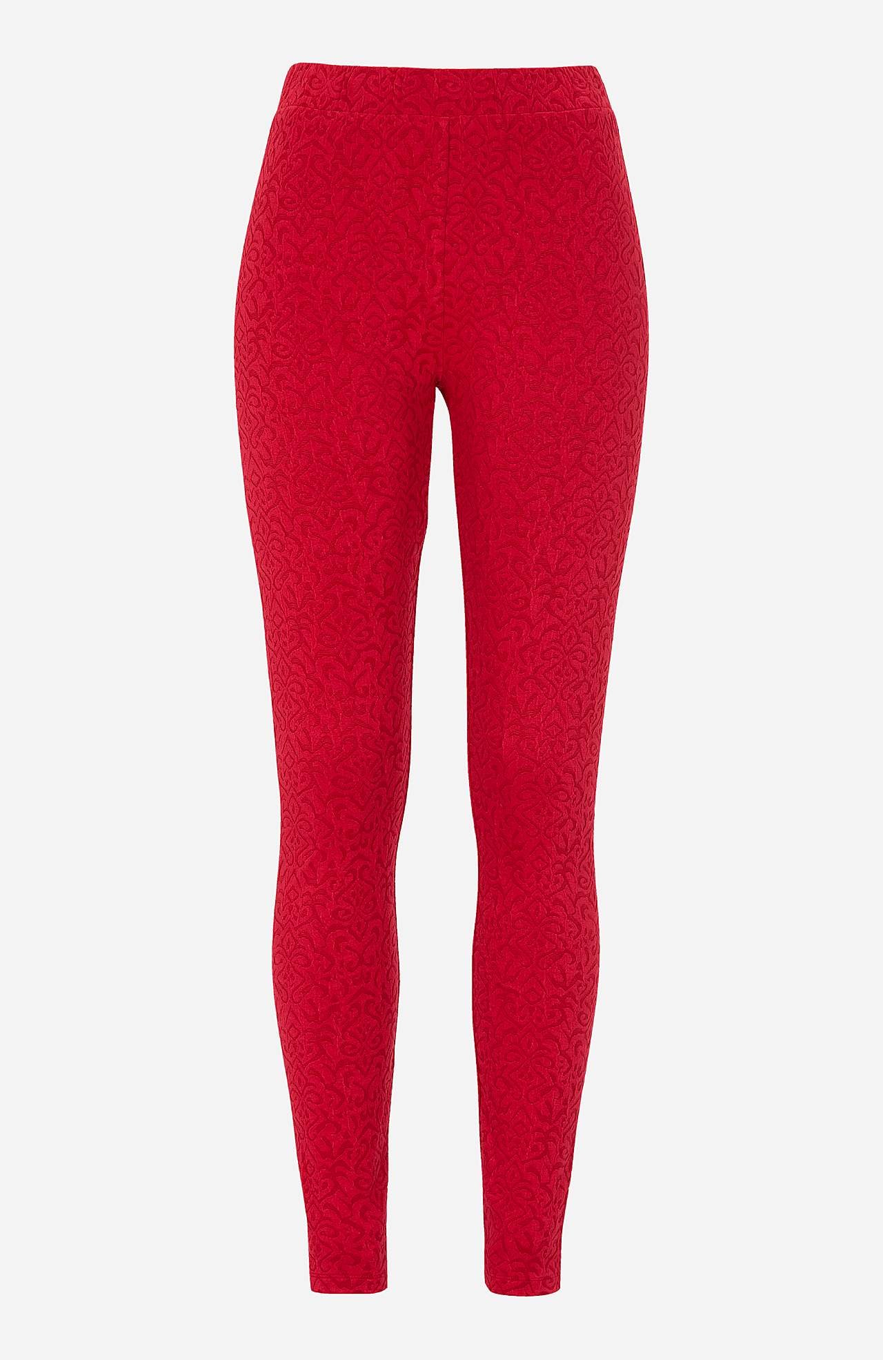 Leggingsit rakennekuviolla