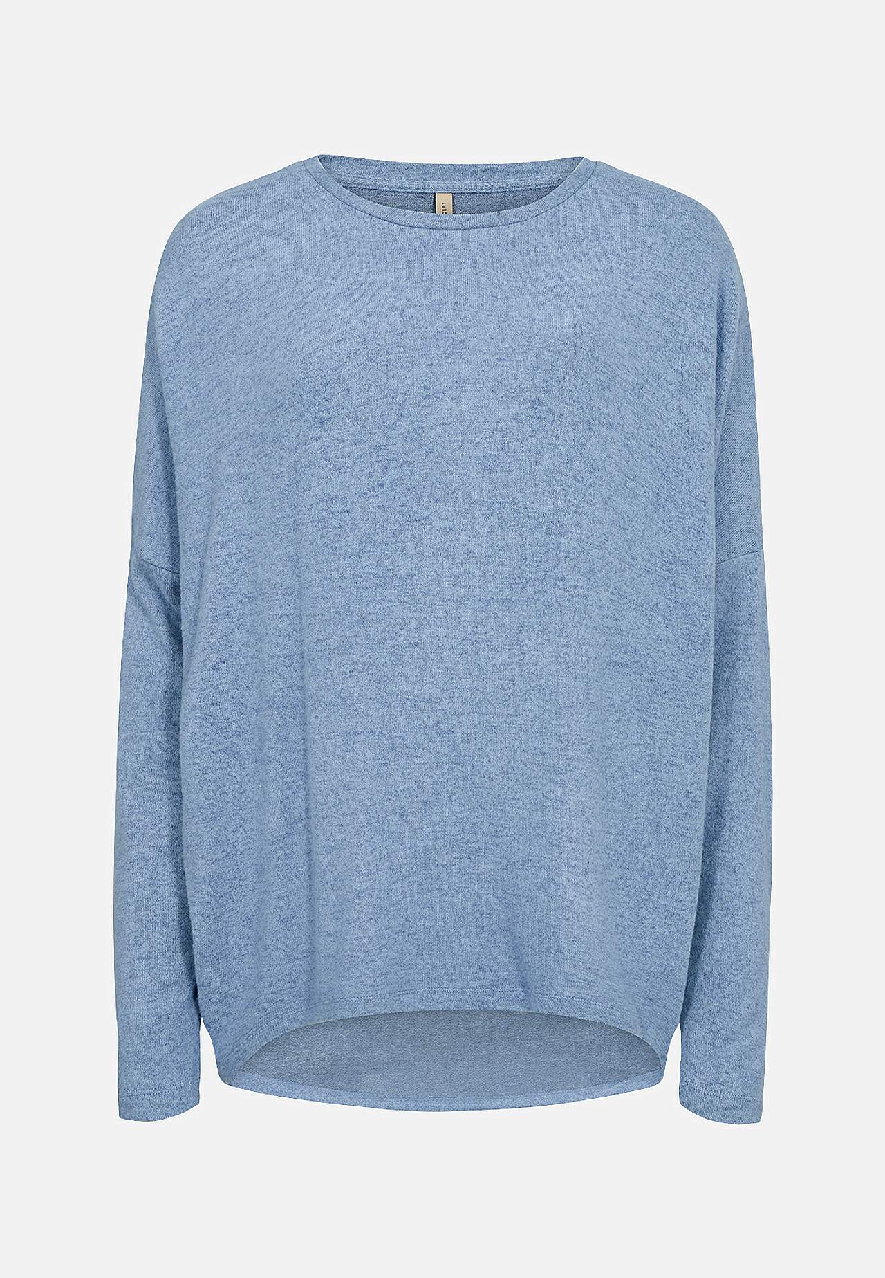 Erittäin pehmeä, meleerattu trikootoppi