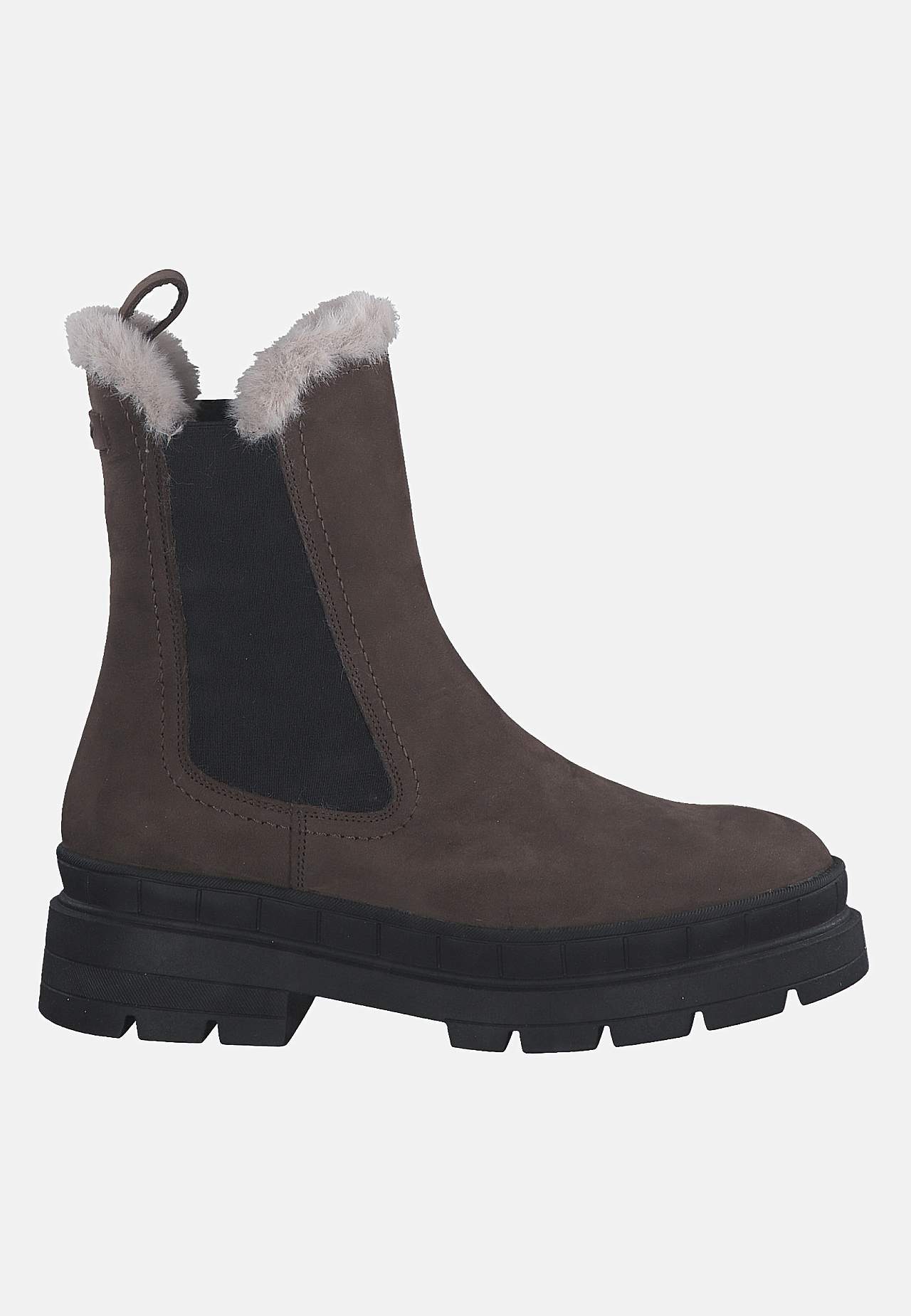 Nahkakenkä villavuorilla