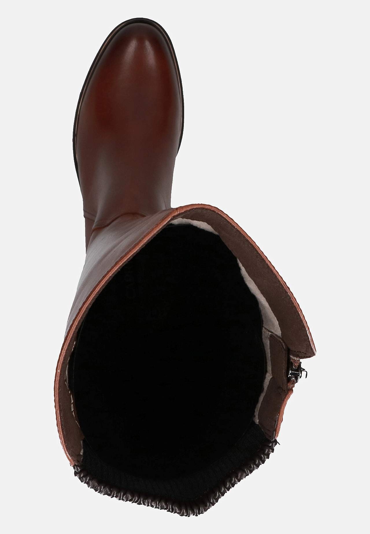 Nahkasaapas leveällä varrenleveydellä