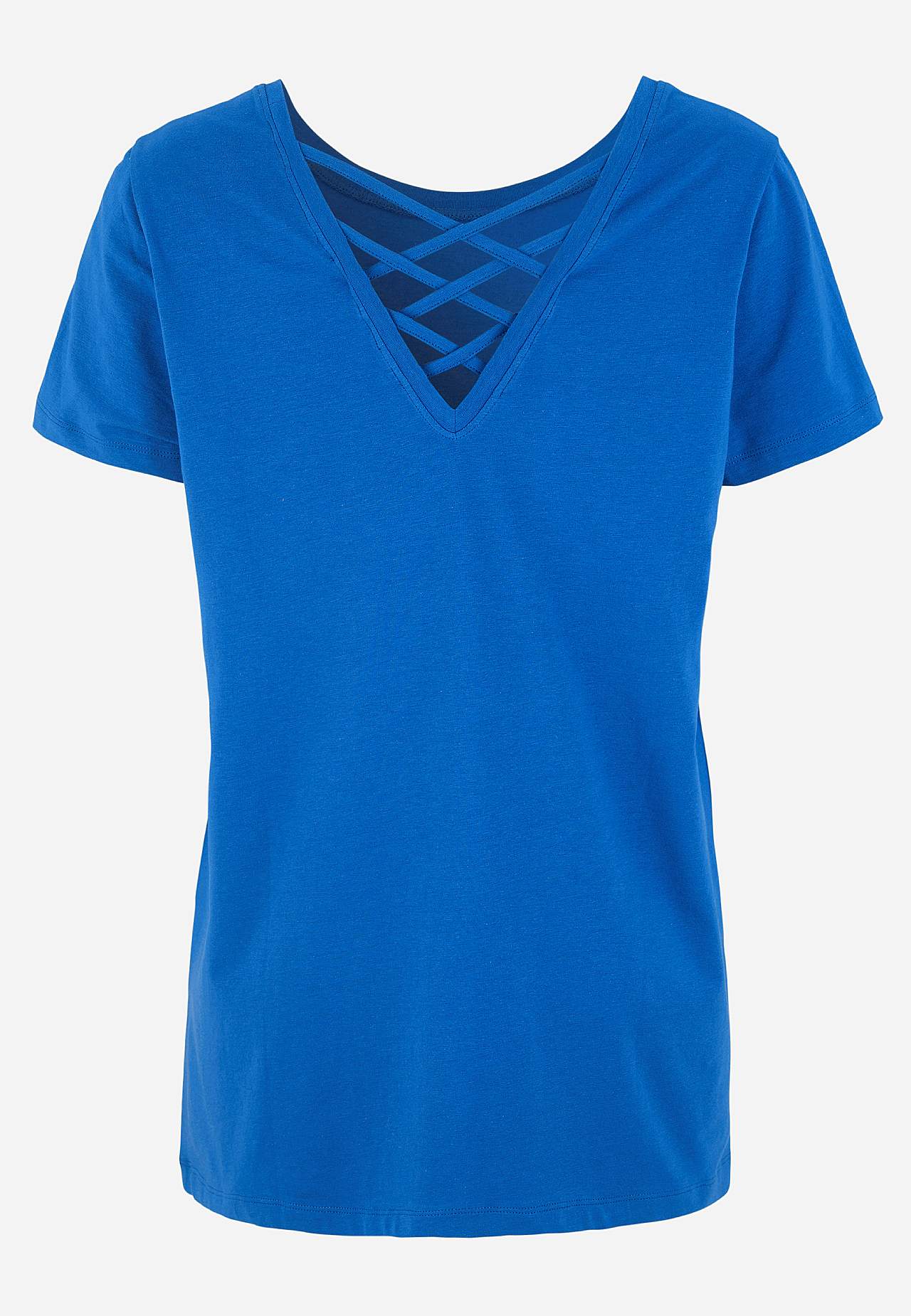 Trikootoppi letitetyllä selkäyksityiskohdalla