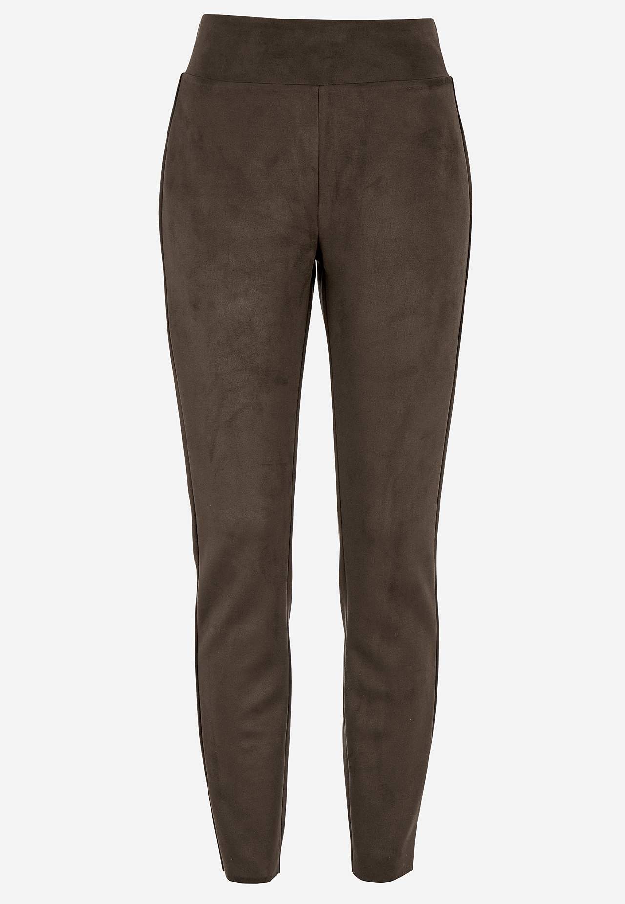 Leggingsit mokka-lookilla