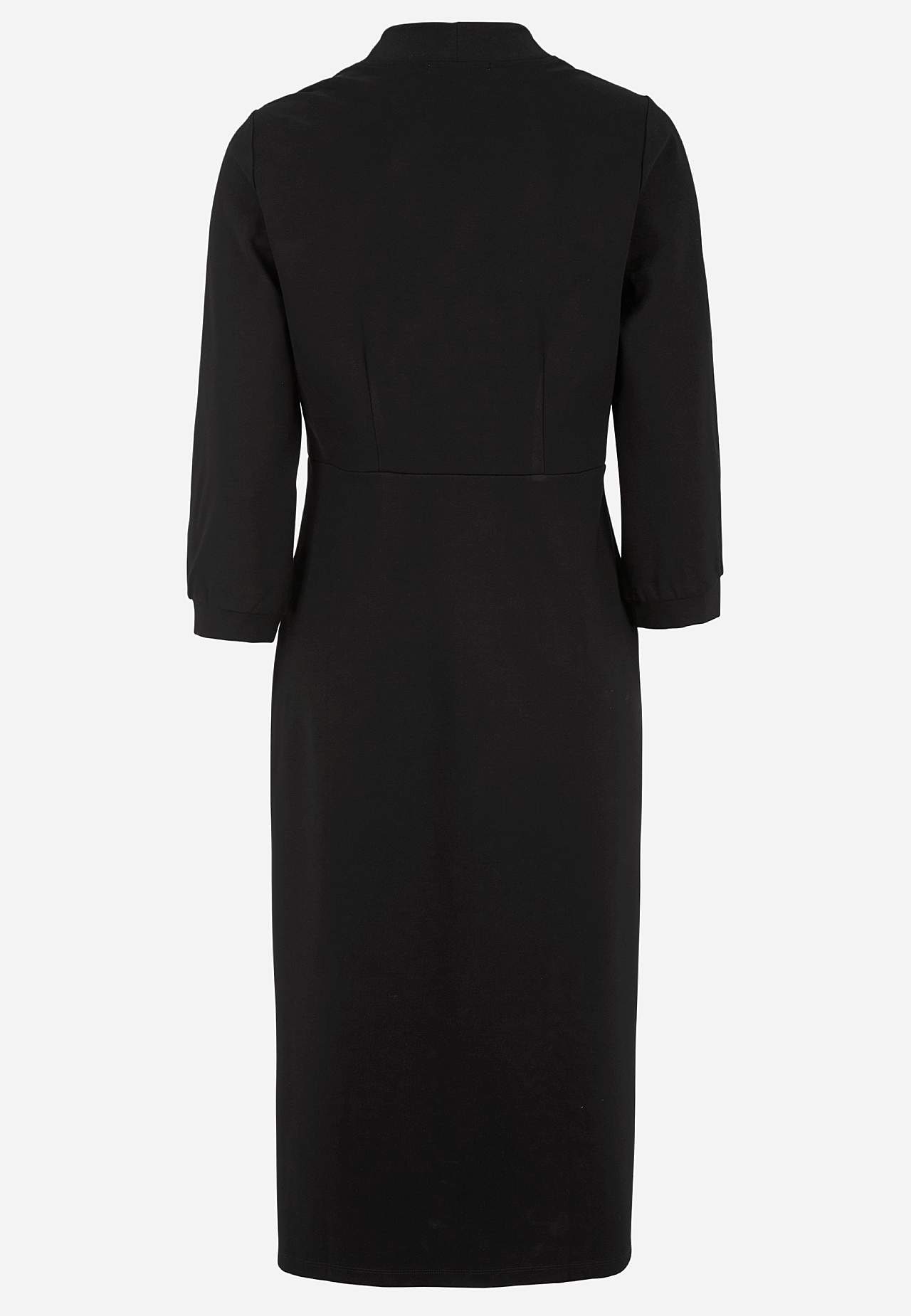 Elegantti, v-kaula-aukkoinen trikoomekko