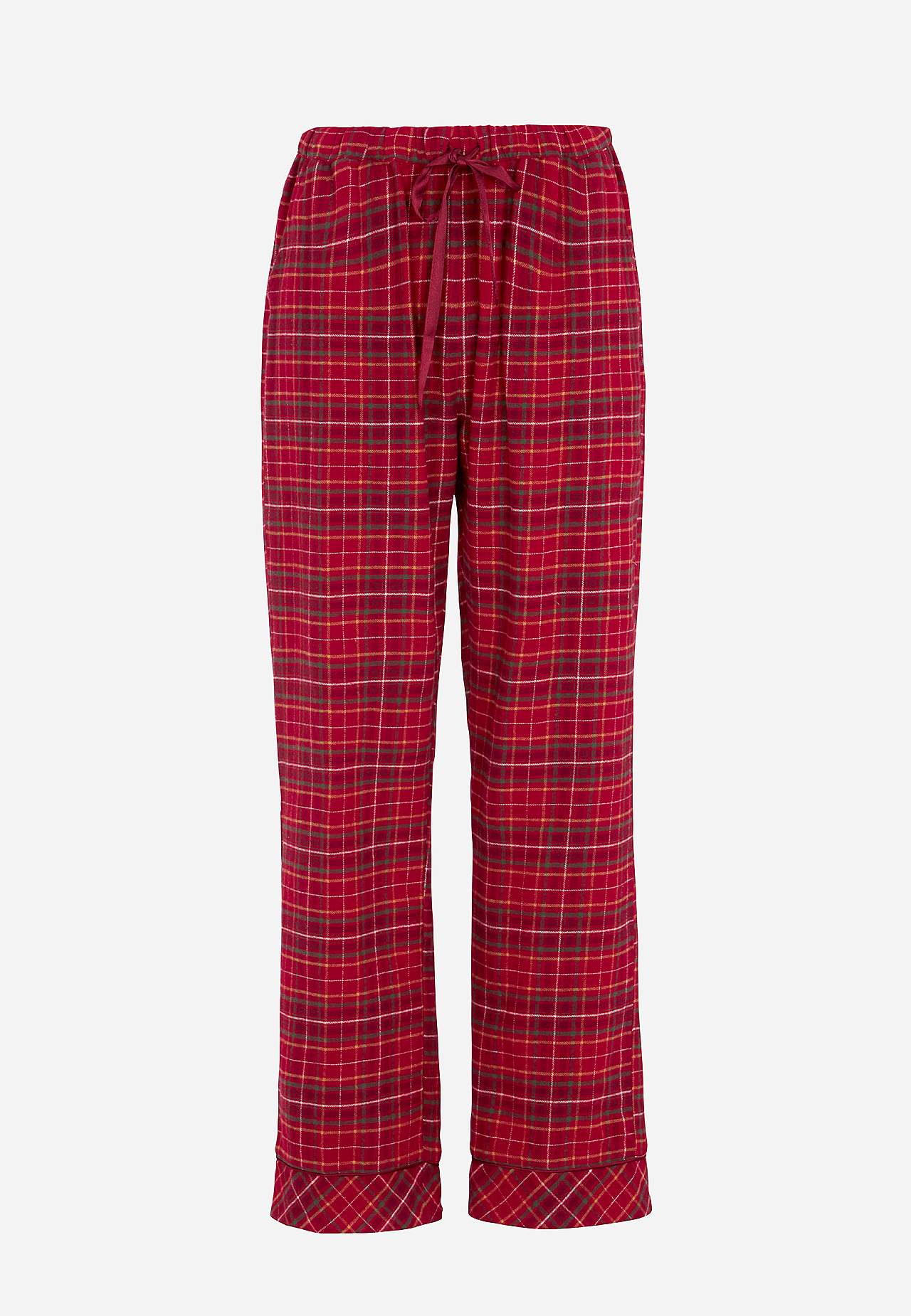 Ruudullinen pyjama flanellista