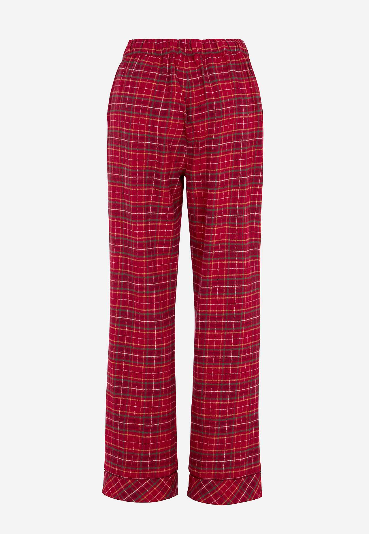 Ruudullinen pyjama flanellista