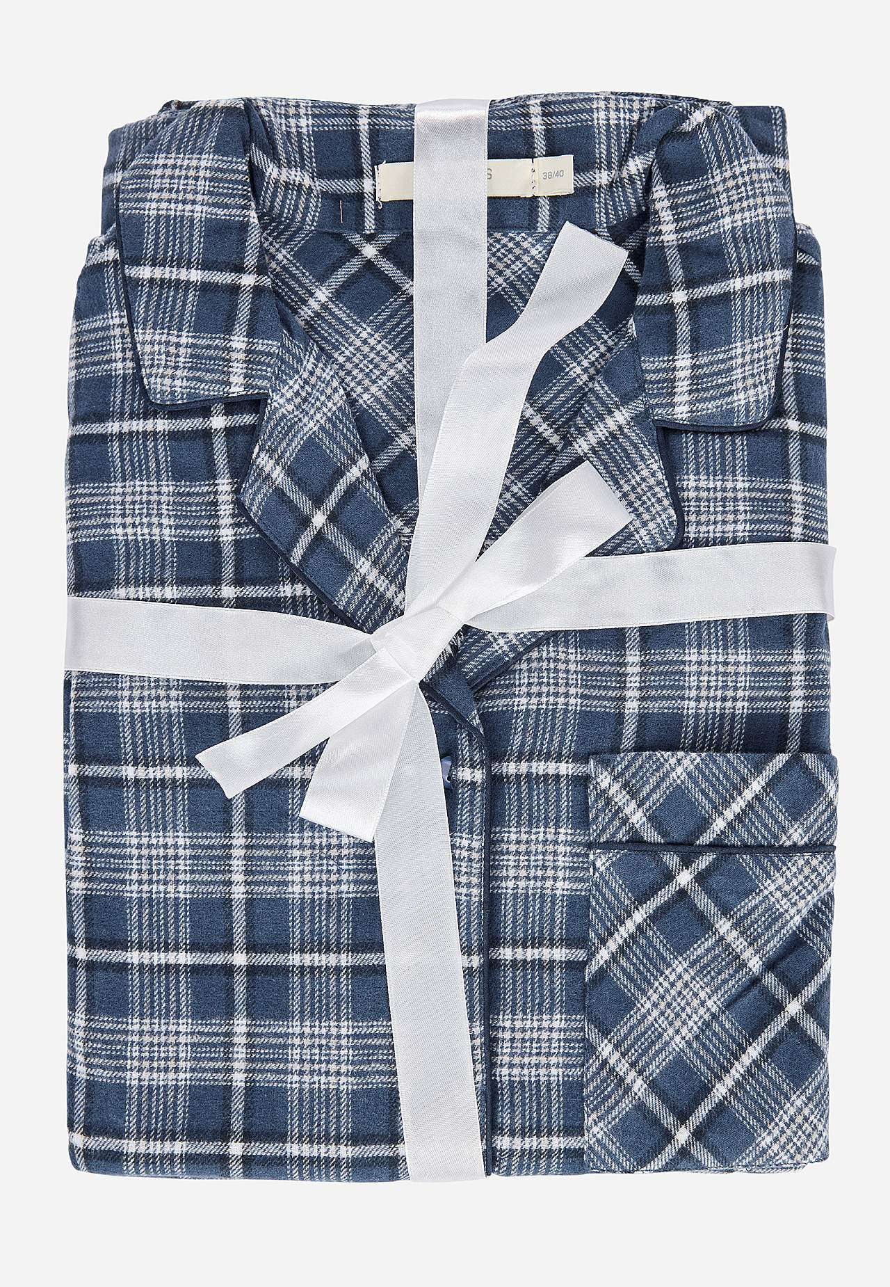 Ruudullinen pyjama flanellista