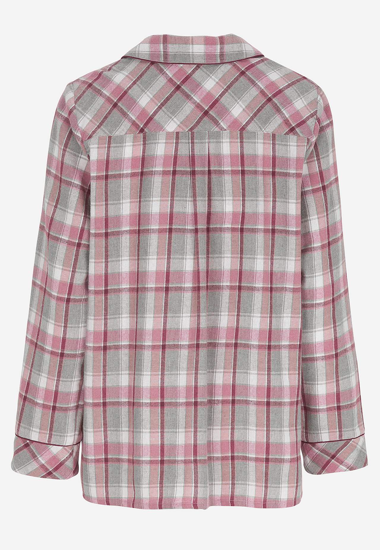 Ruudullinen pyjama flanellista