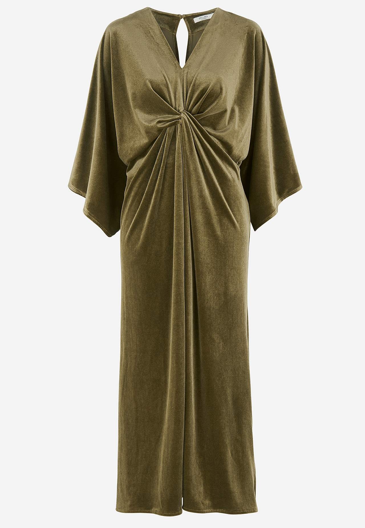 Elegantti kaftaanimekko veluurista