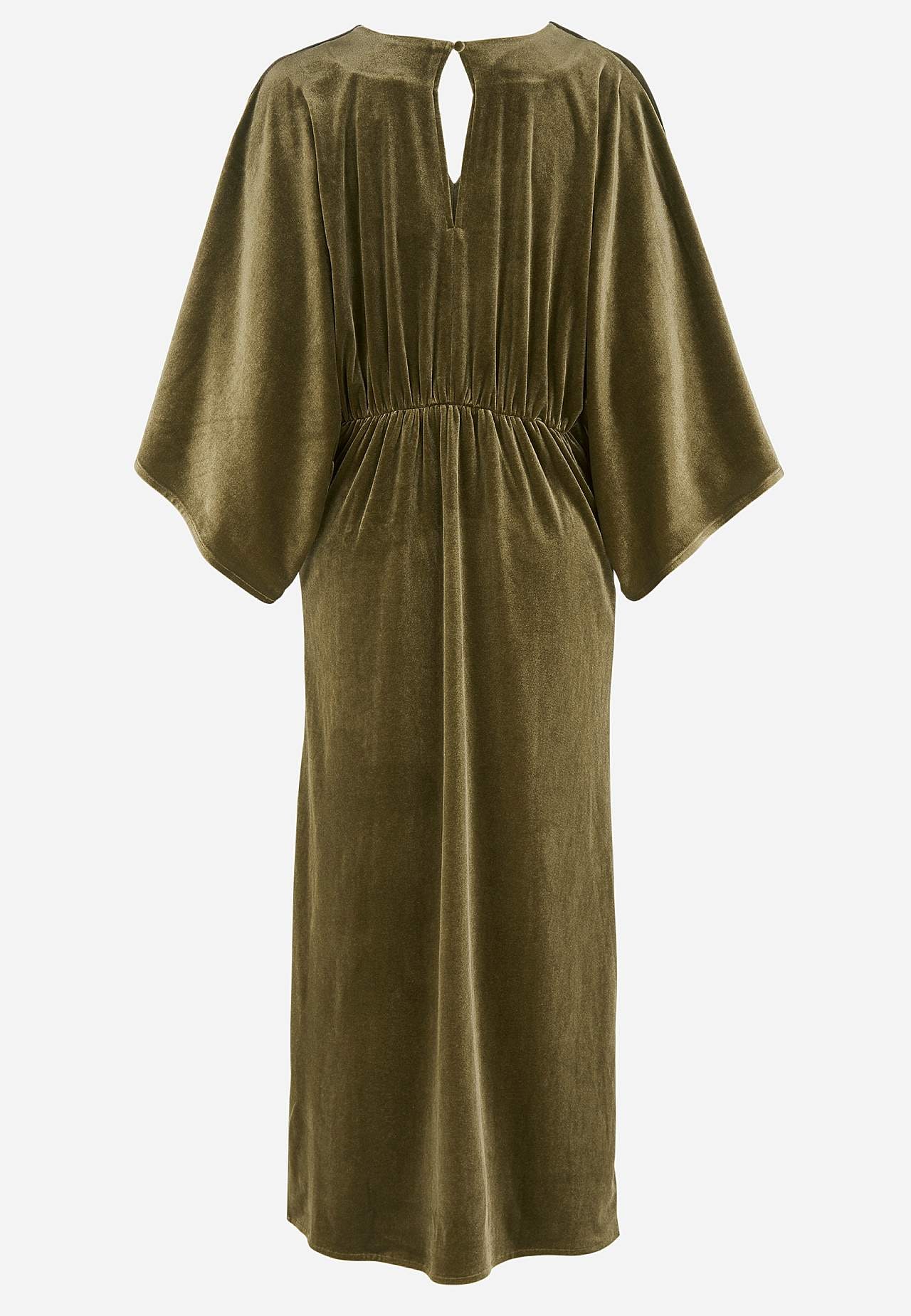 Elegantti kaftaanimekko veluurista