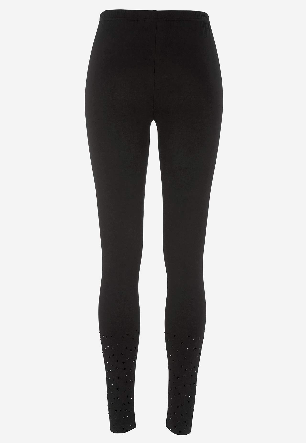 Leggingsit glitterisillä yksityiskohdilla
