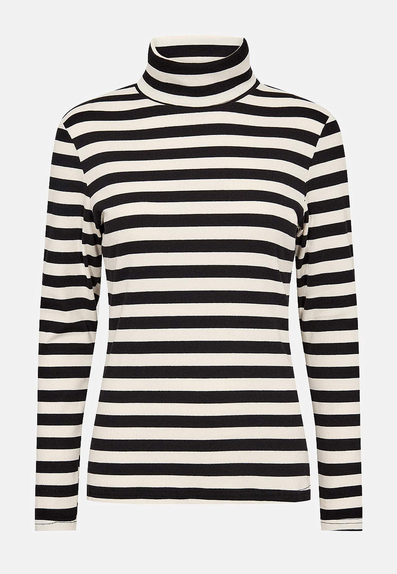 Raidallinen poolokauluspaita