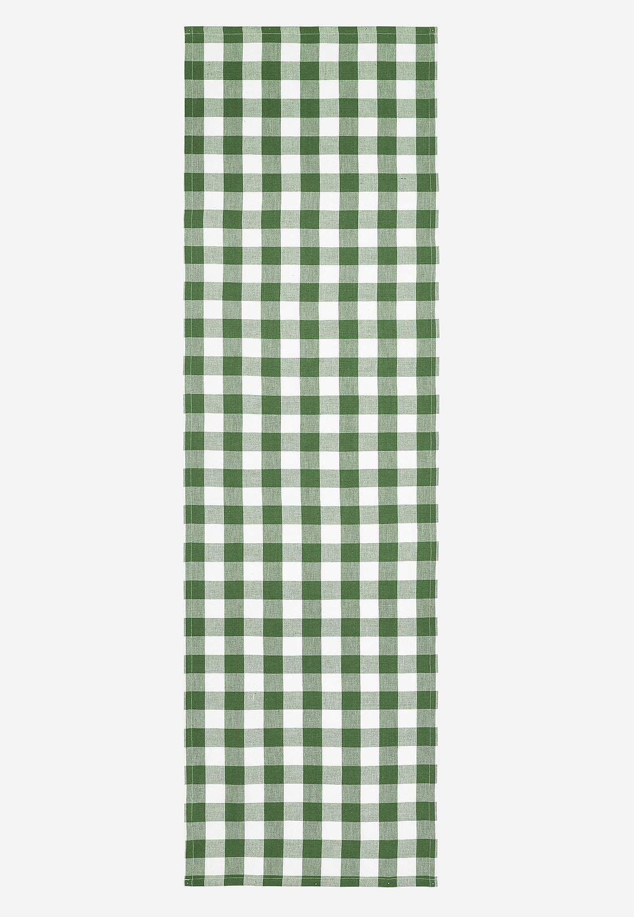 Kudottu, ruudullinen kaitaliina