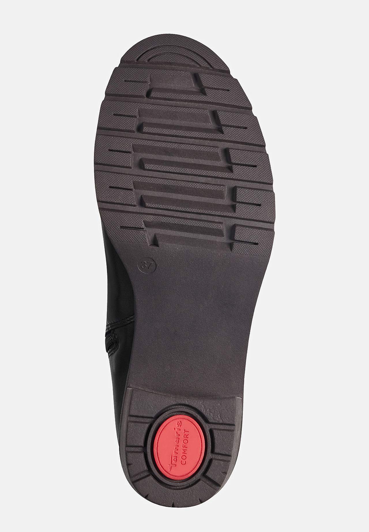 Vettähylkivä nahkasaapas joustavalla varrella Comfort