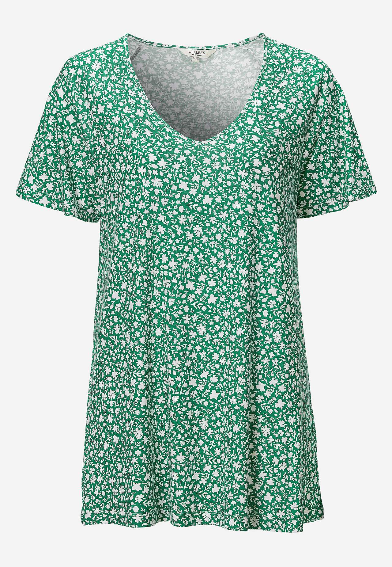 Pienikukkainen trikootunika