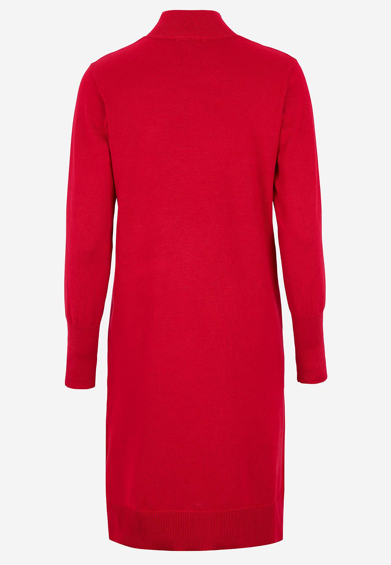 Tiheäsilmukkainen mekko strassinapeilla