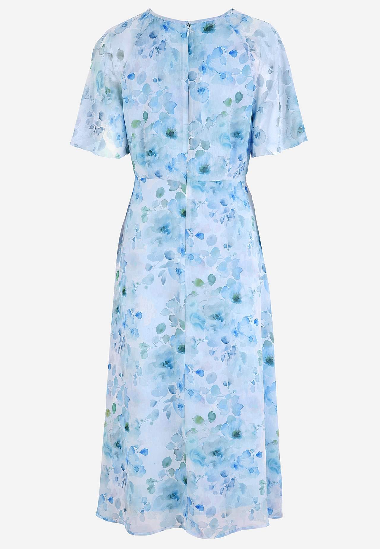 Kukallinen sifonkimekko
