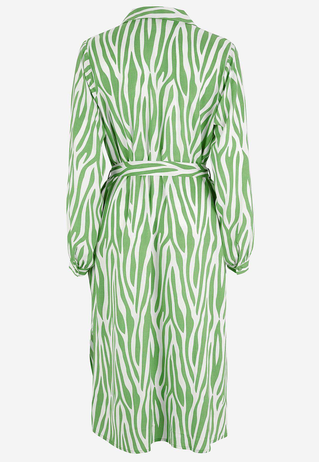Kudottu mekko taskuilla