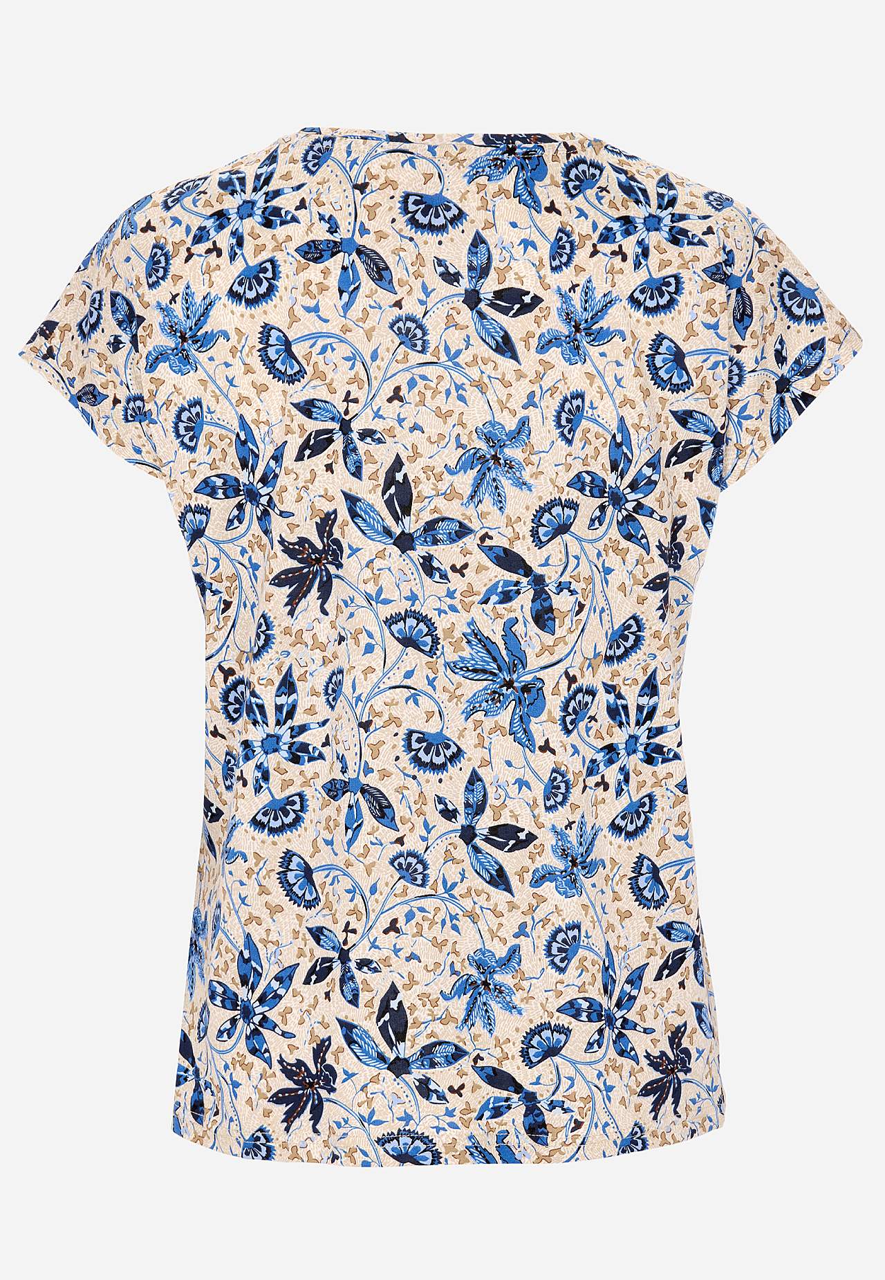 Kuvioitu trikootoppi