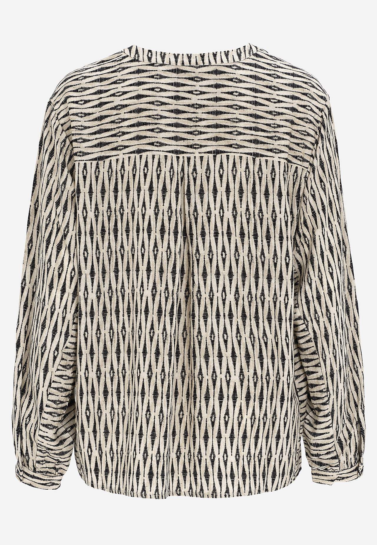 Jacquard-neuloksinen pusero