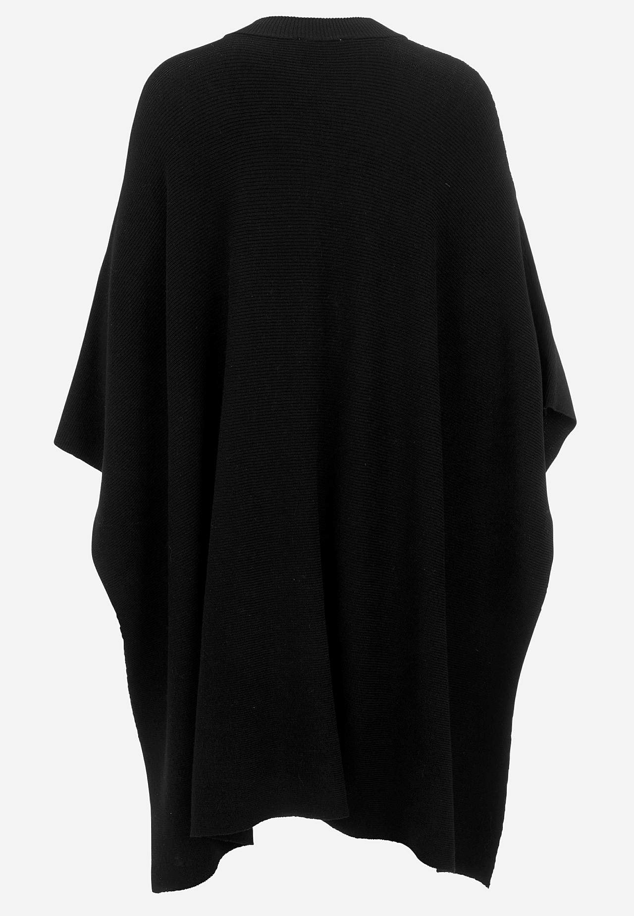 Tiheäsilmukkainen poncho