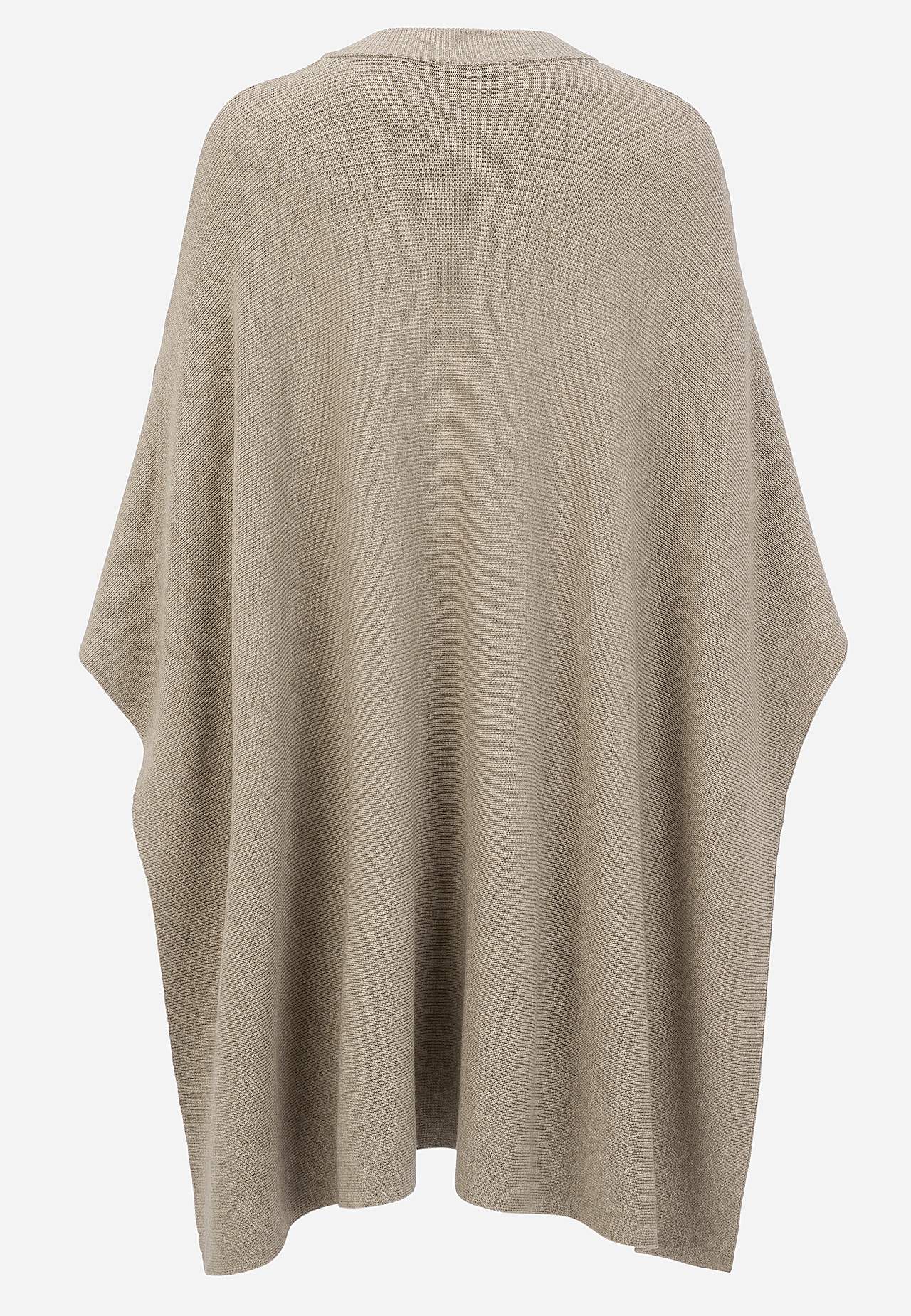 Tiheäsilmukkainen poncho