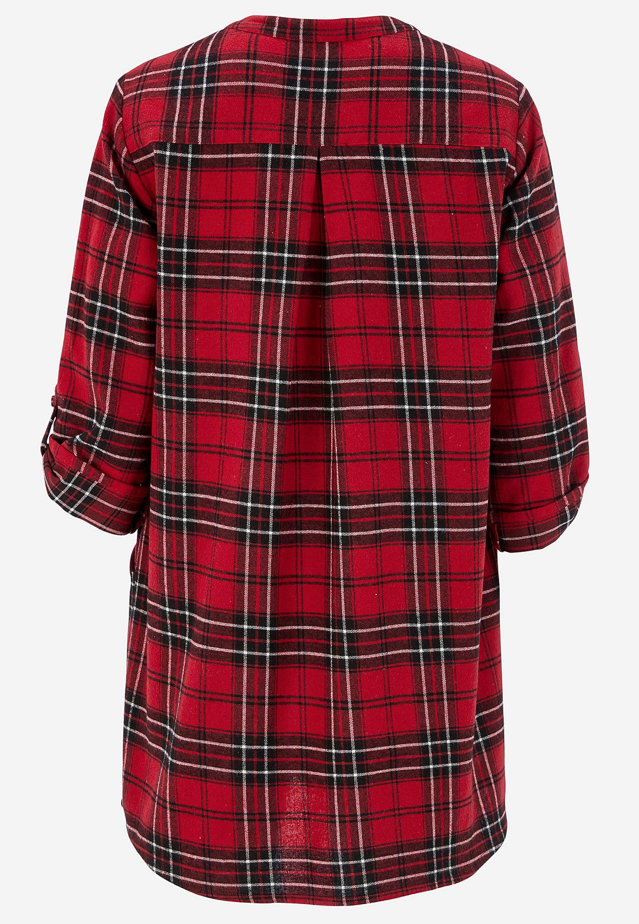 Tunika flanellista taskuilla