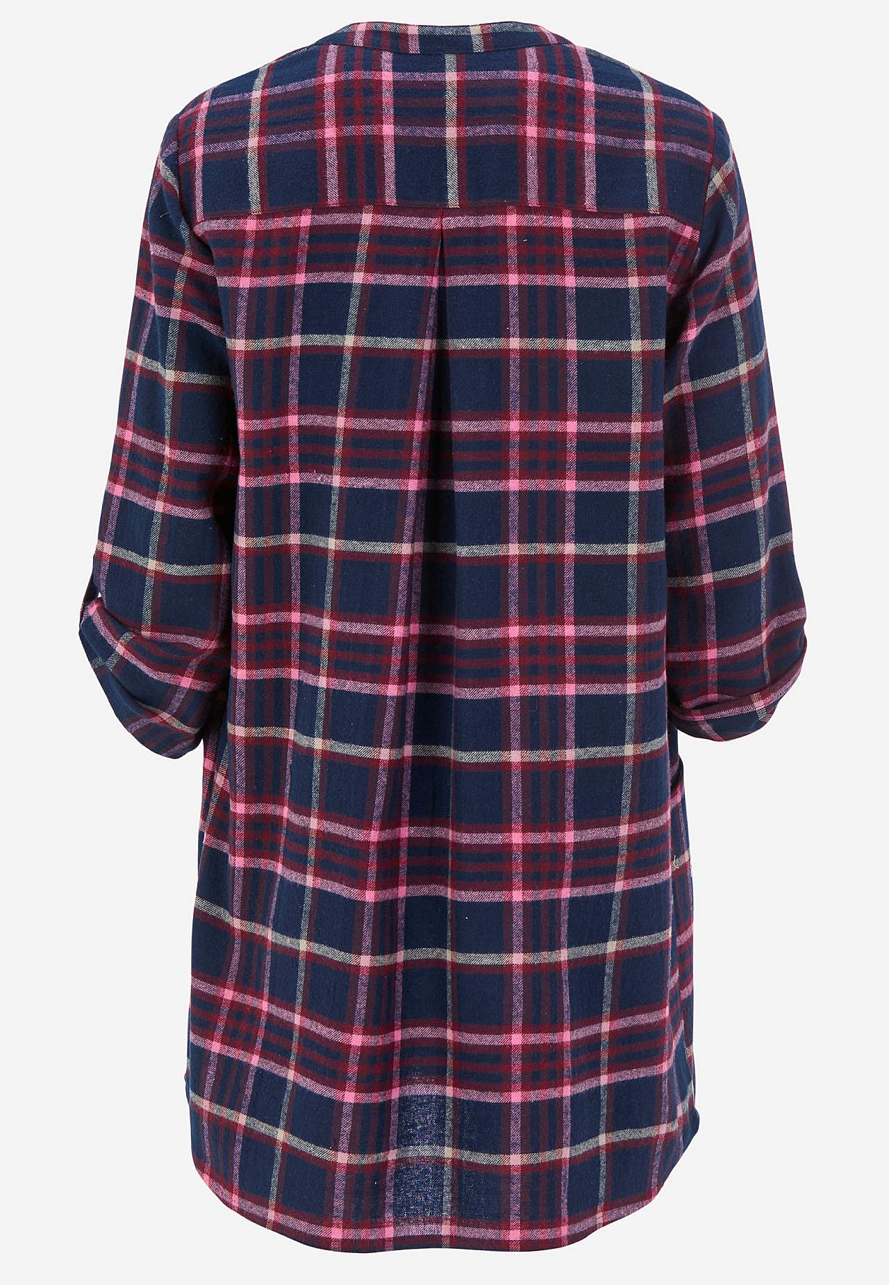Tunika flanellista taskuilla