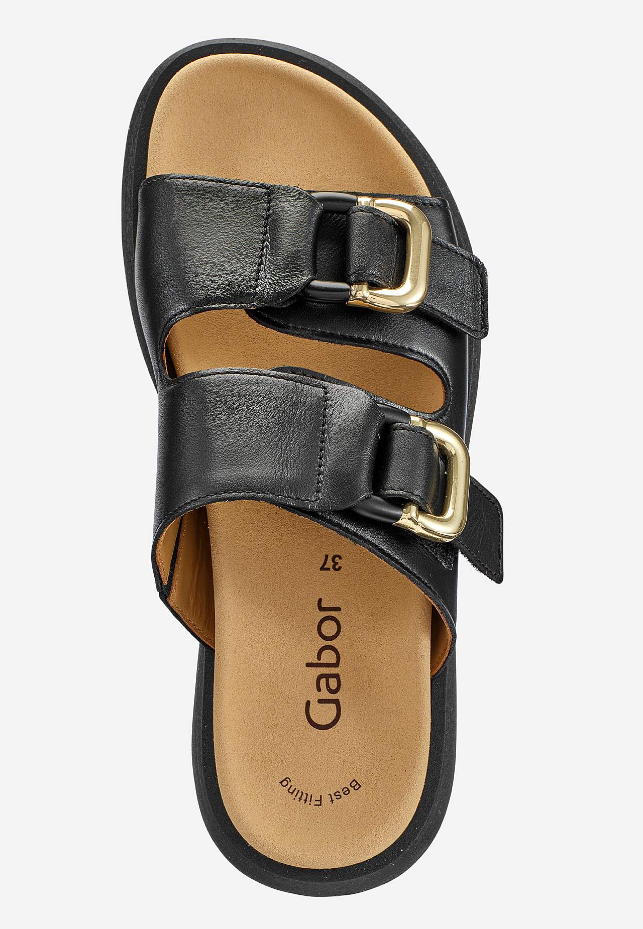 Nahkasandaali soljilla