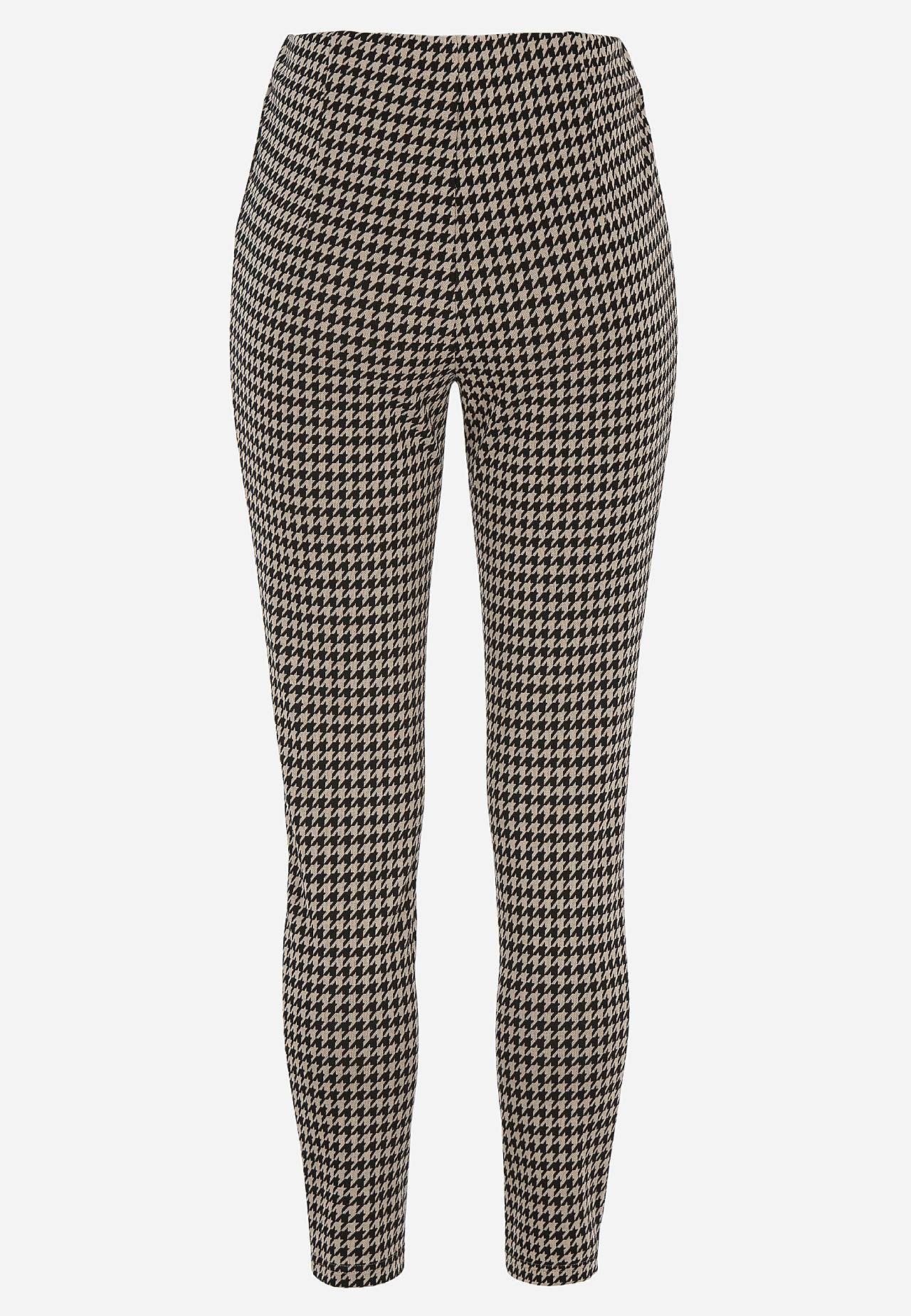 Jacquard-kuvioiset leggingsit